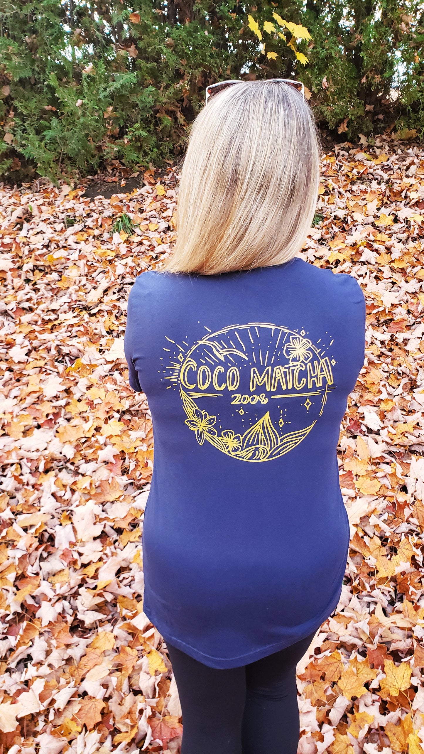 T-shirt Coco Matcha Marine