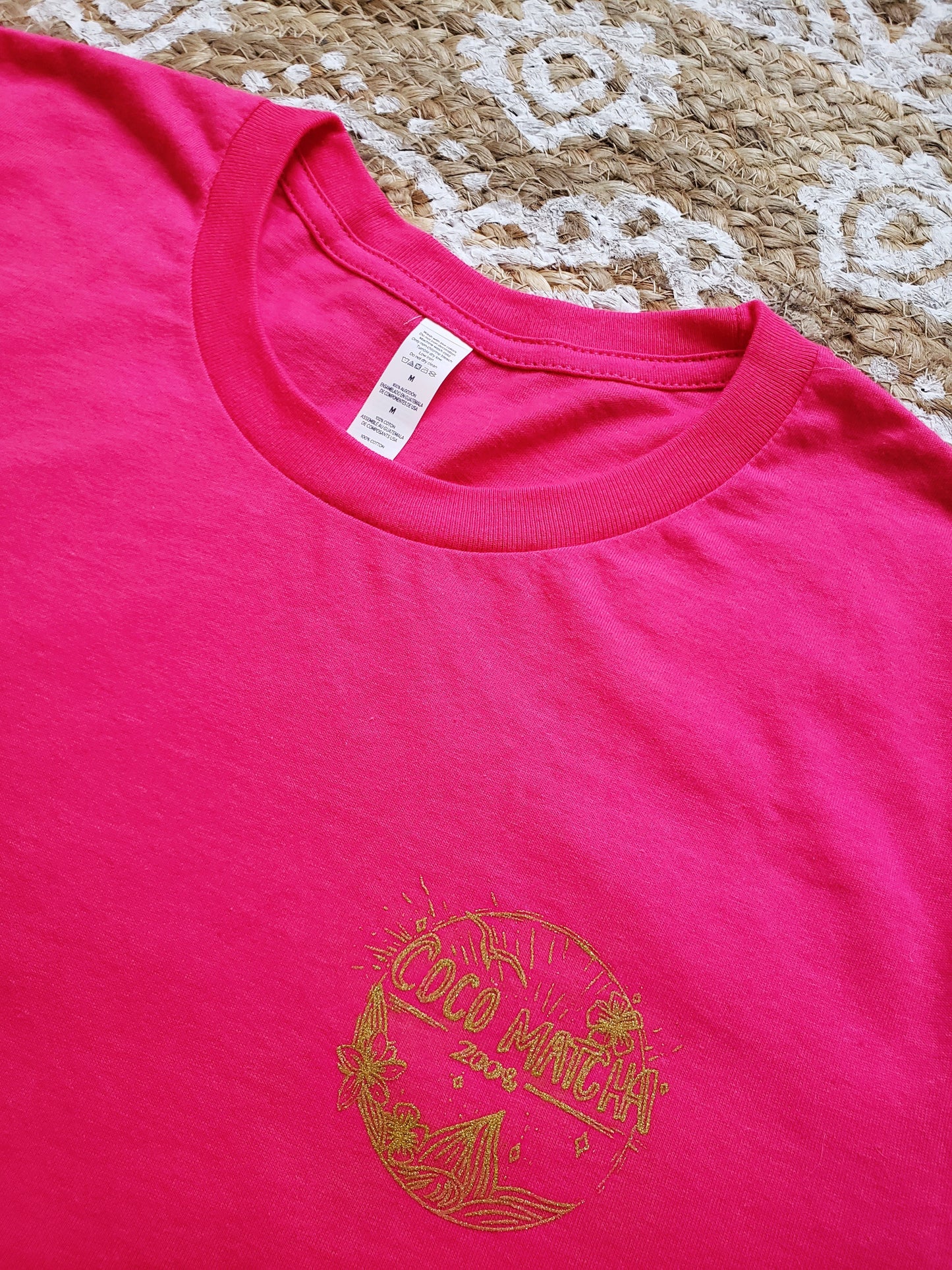T-shirt Coco Matcha Fuchsia