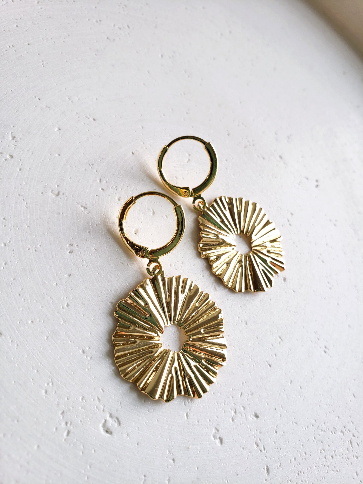 Boucles d'oreilles Sun