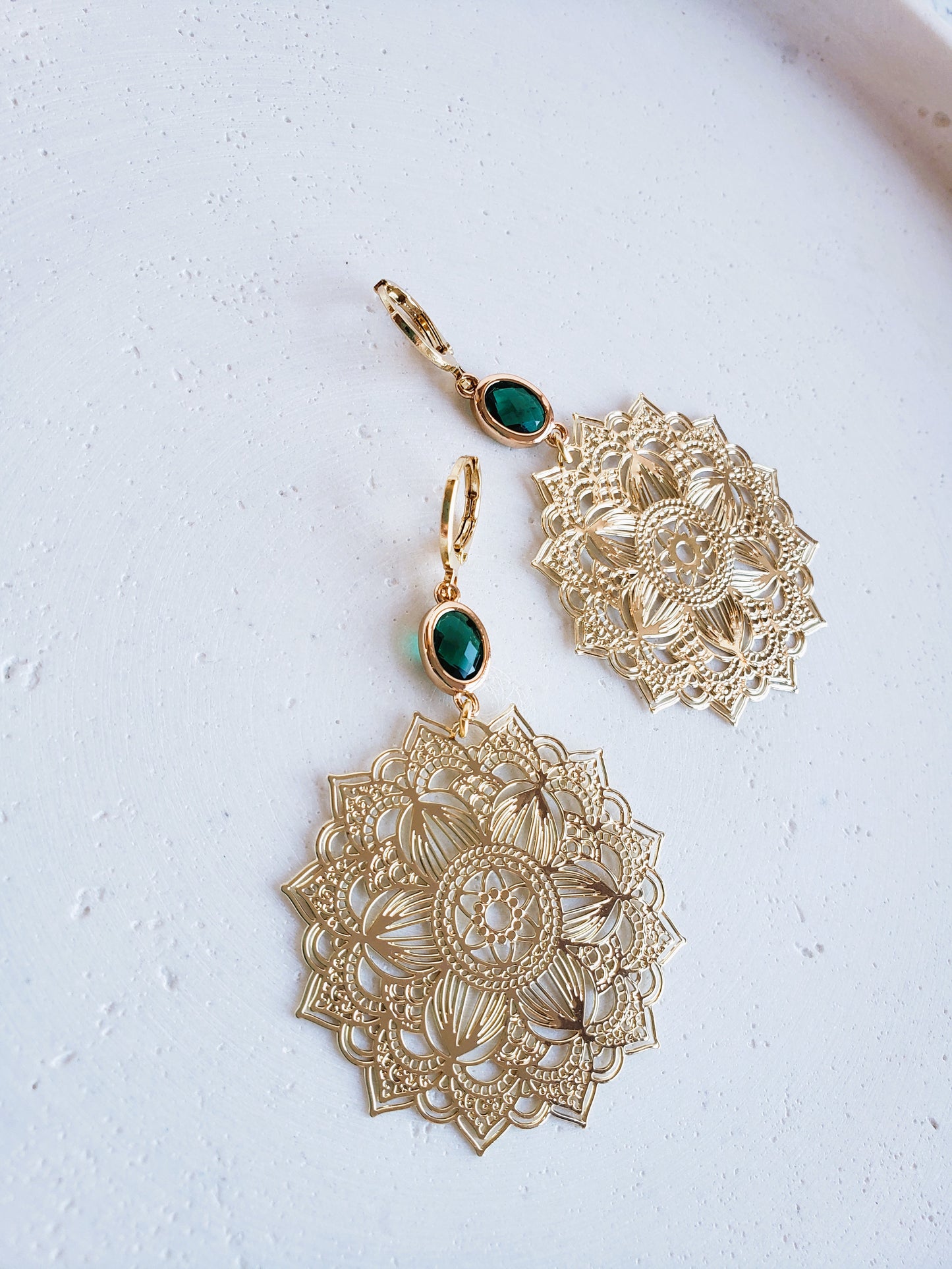 Boucles d'oreilles Absynthe