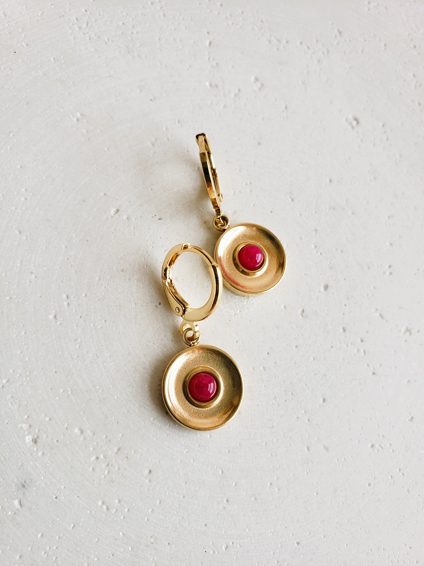 Boucles d'oreilles Peony