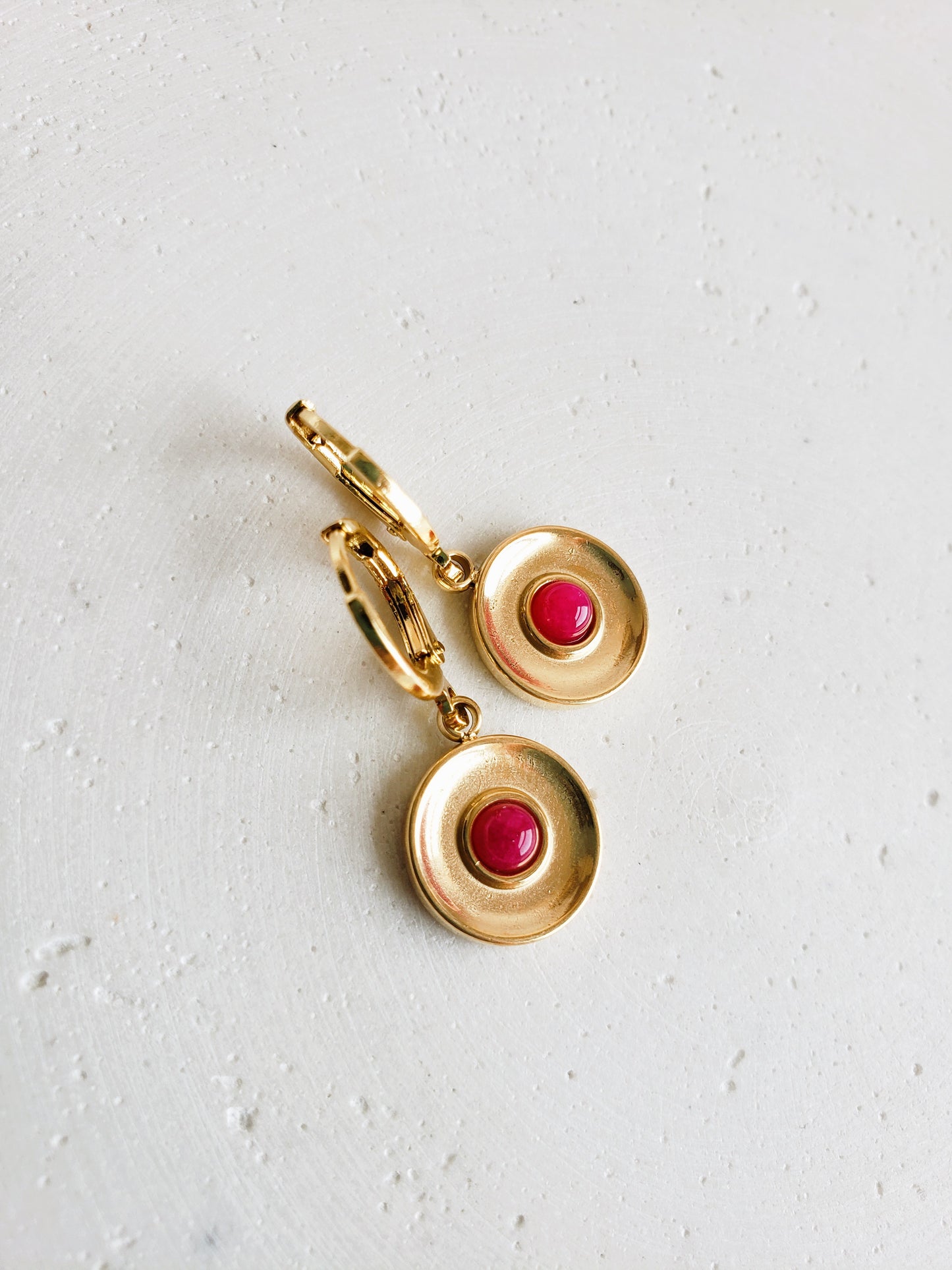 Boucles d'oreilles Peony