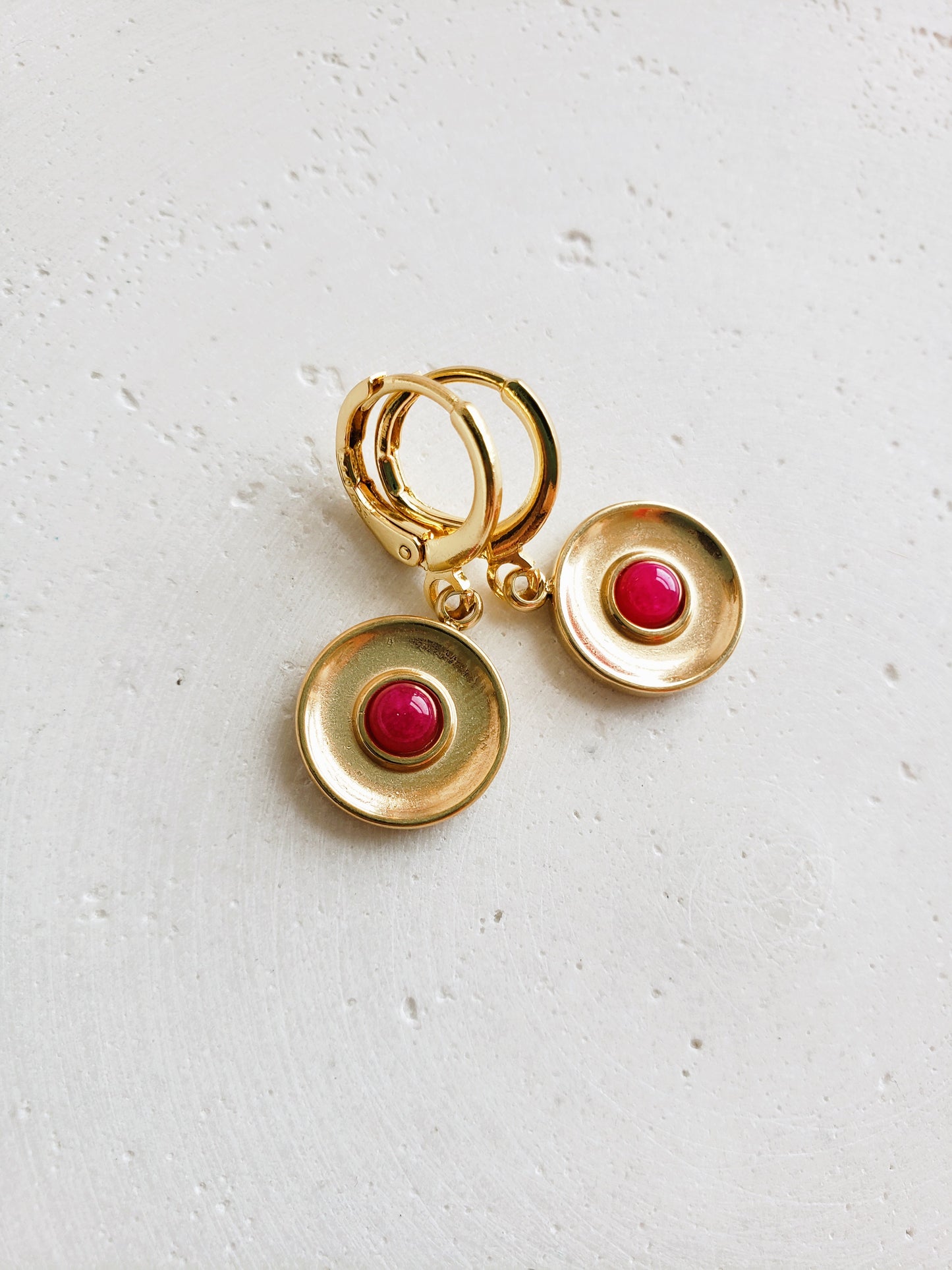 Boucles d'oreilles Peony