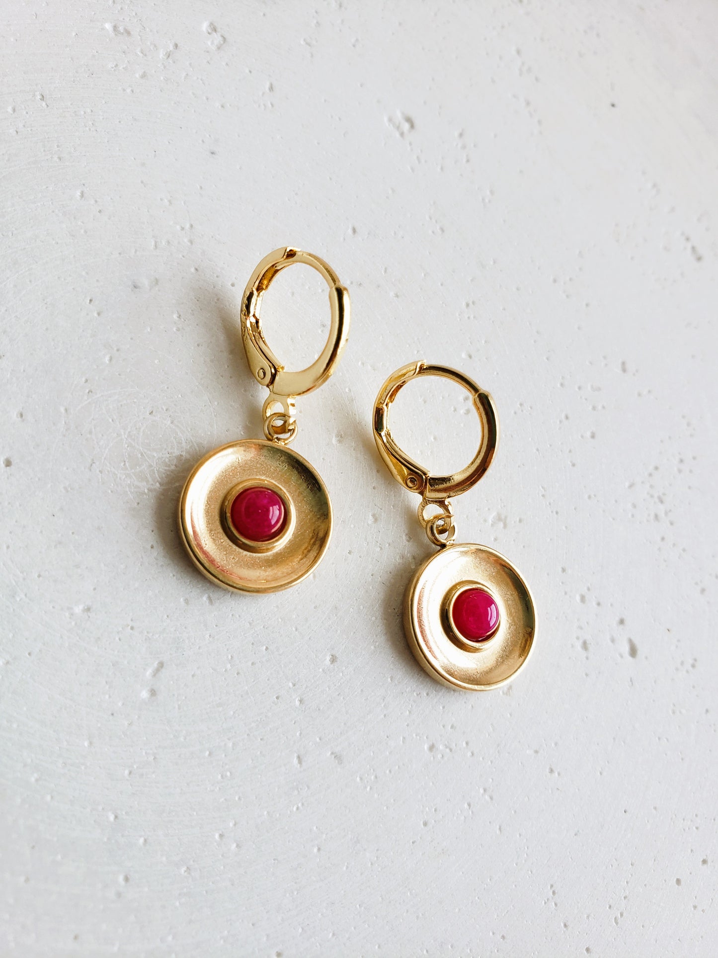 Boucles d'oreilles Peony