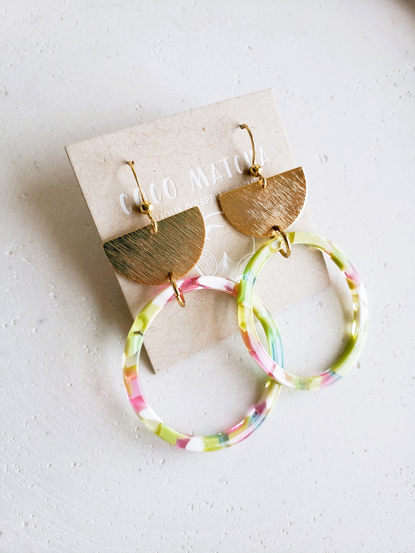 Boucles d'oreilles Printemps