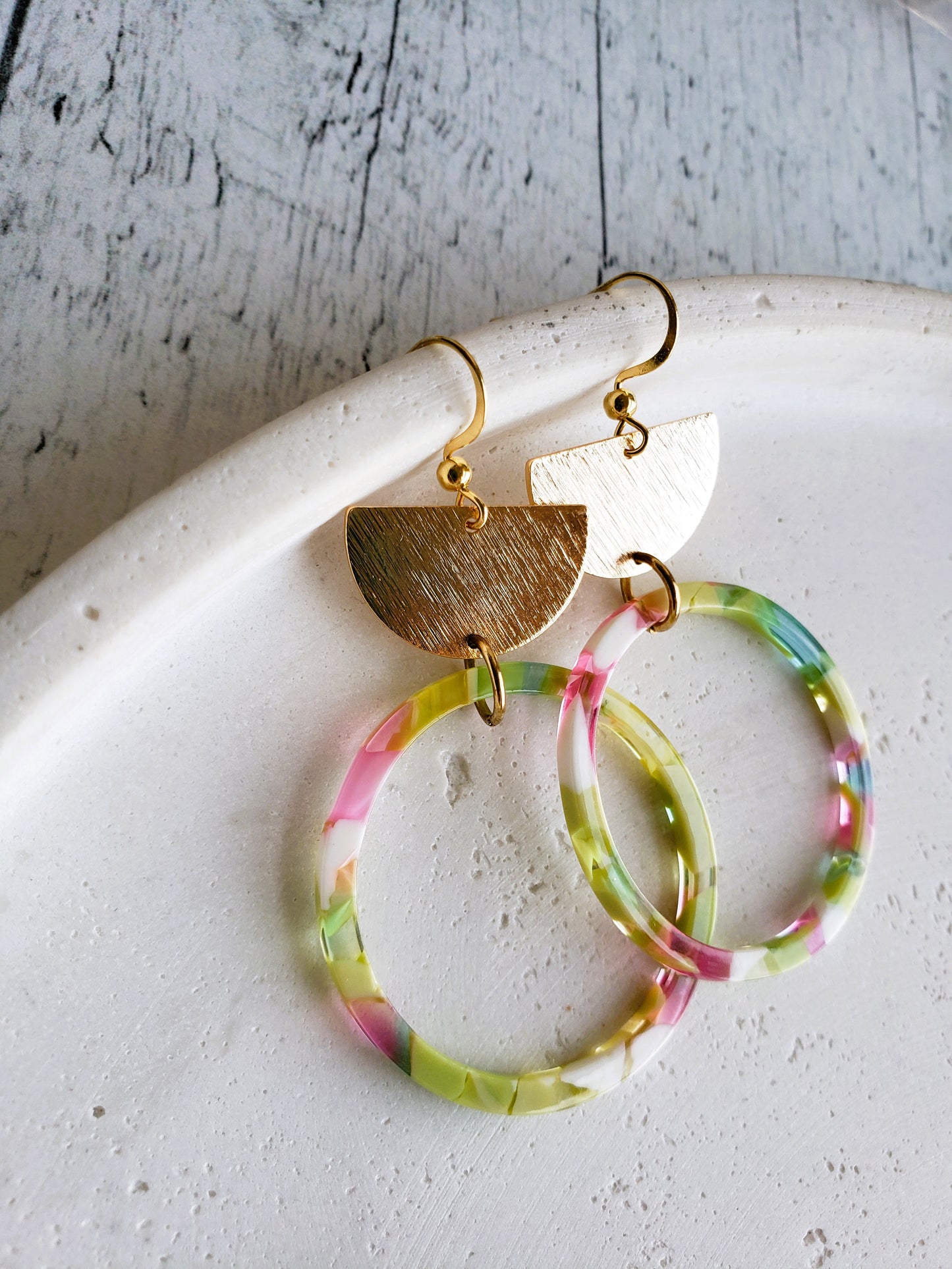 Boucles d'oreilles Printemps