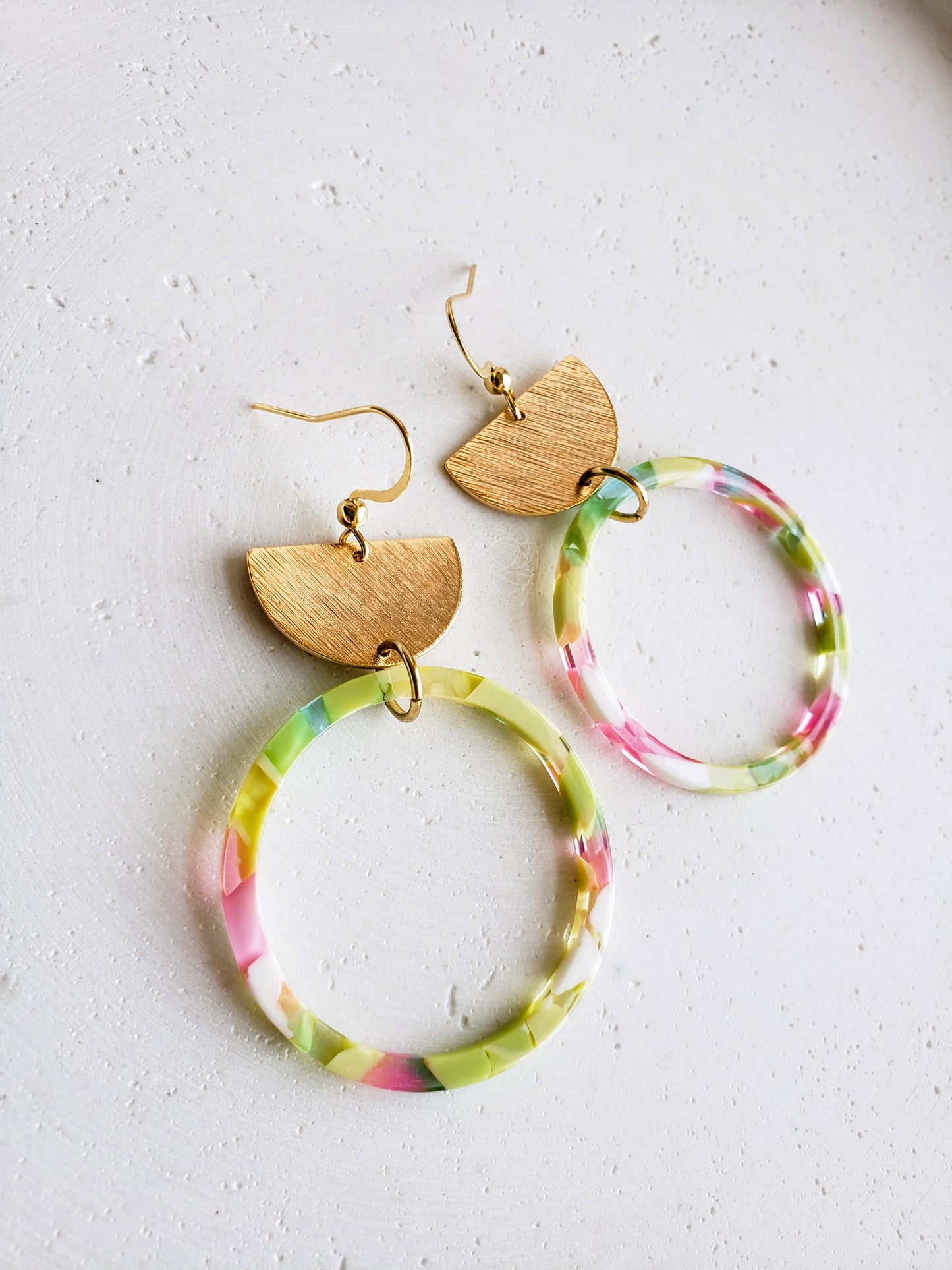 Boucles d'oreilles Printemps