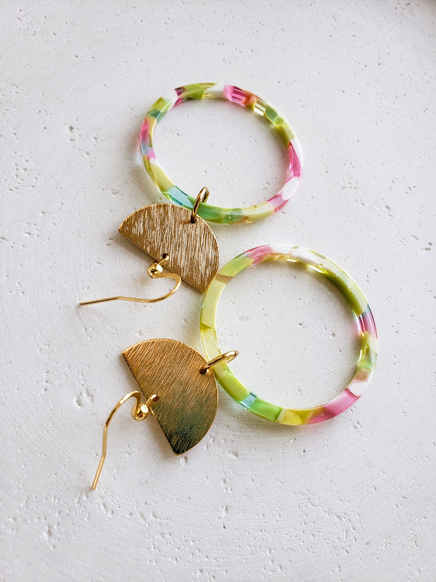 Boucles d'oreilles Printemps