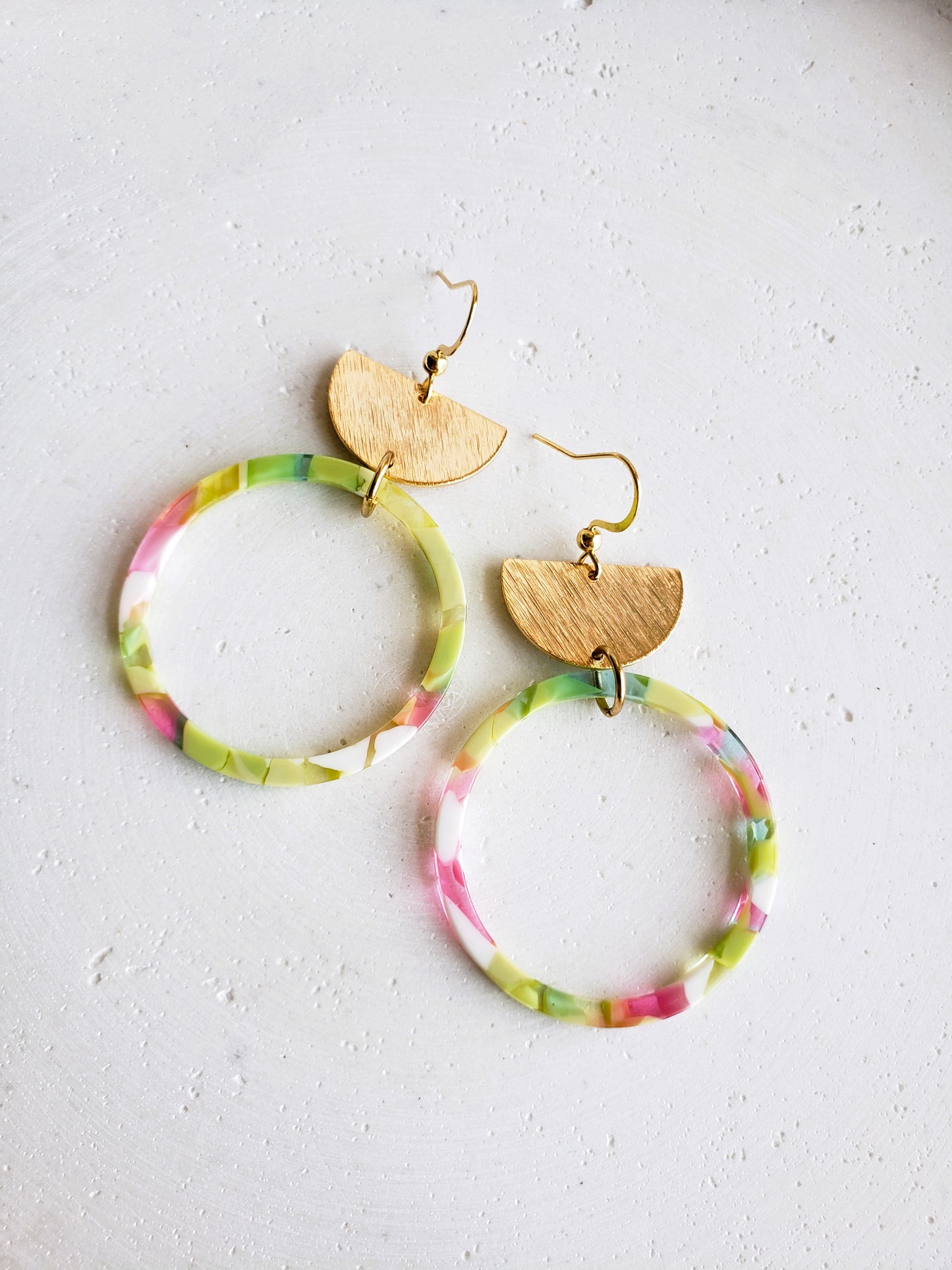 Boucles d'oreilles Printemps