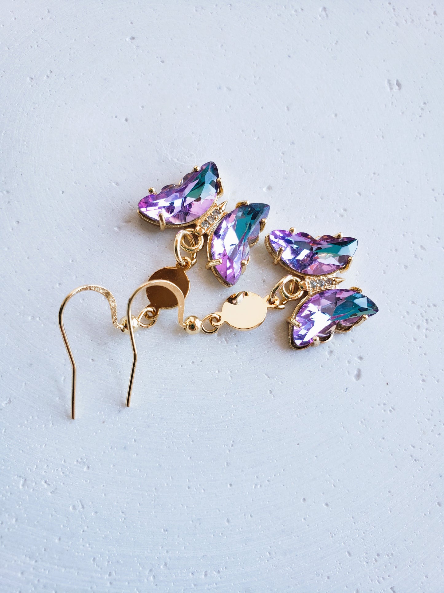 Boucles d'oreilles Papillon