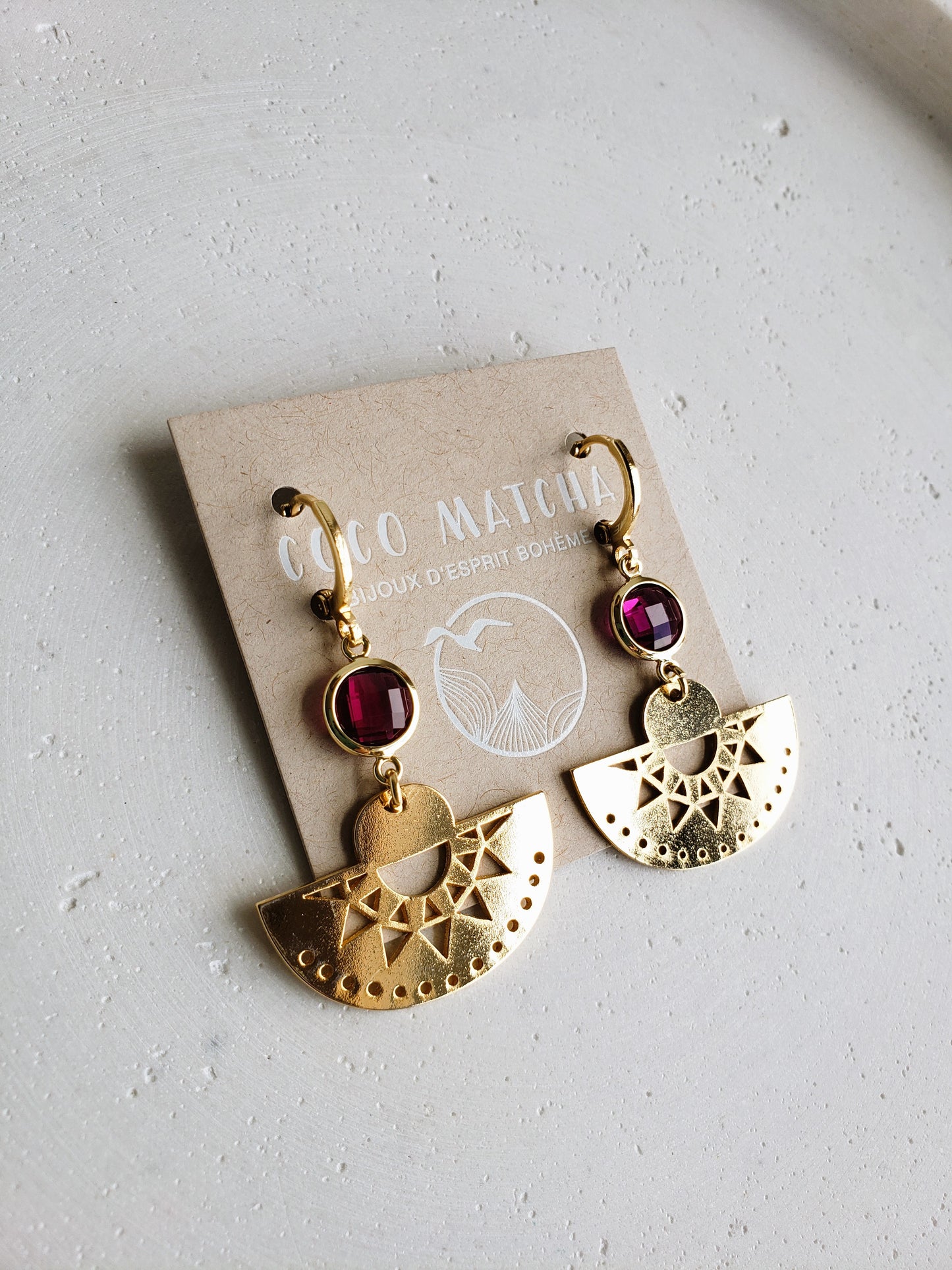 Boucles d'oreilles Azteca