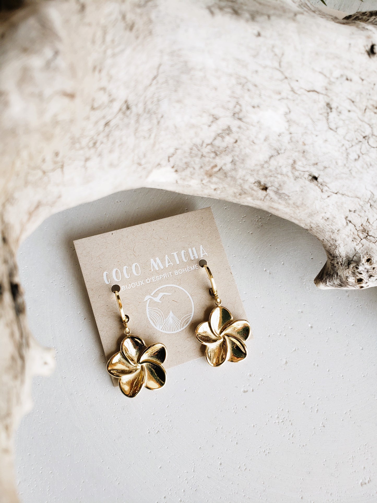 Boucles d'oreilles Hawaï
