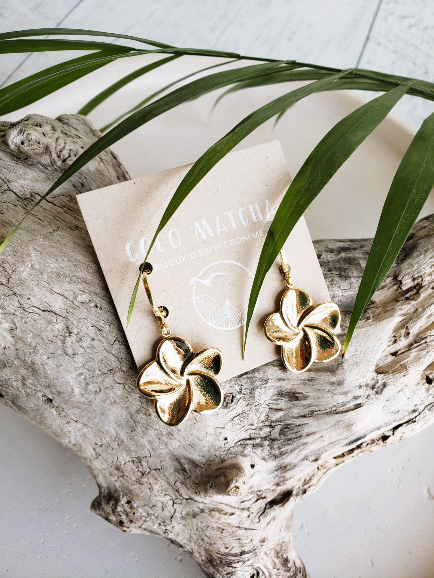Boucles d'oreilles Hawaï
