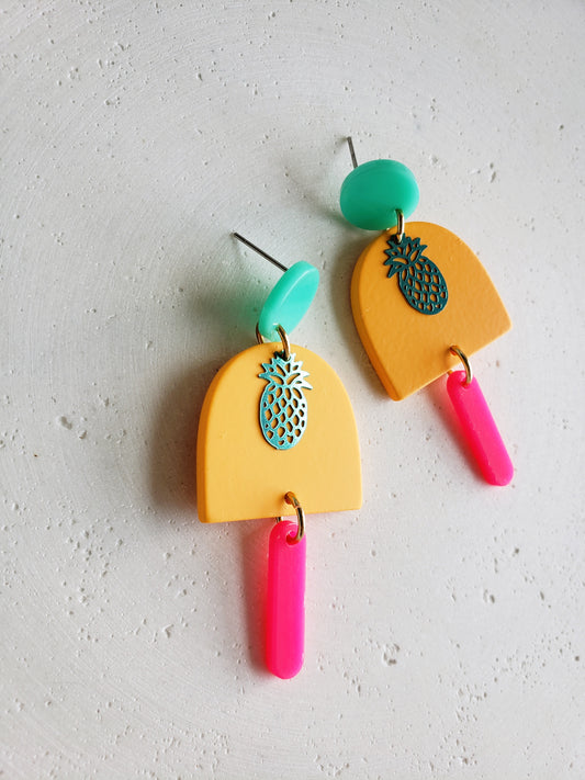 Boucles d'oreilles Tropique