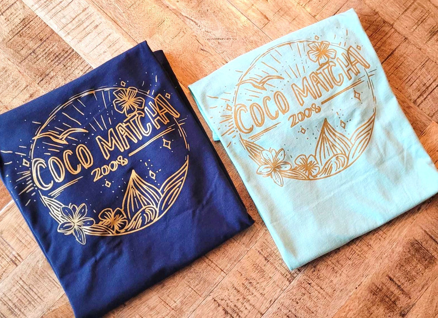 T-shirt Coco Matcha Marine