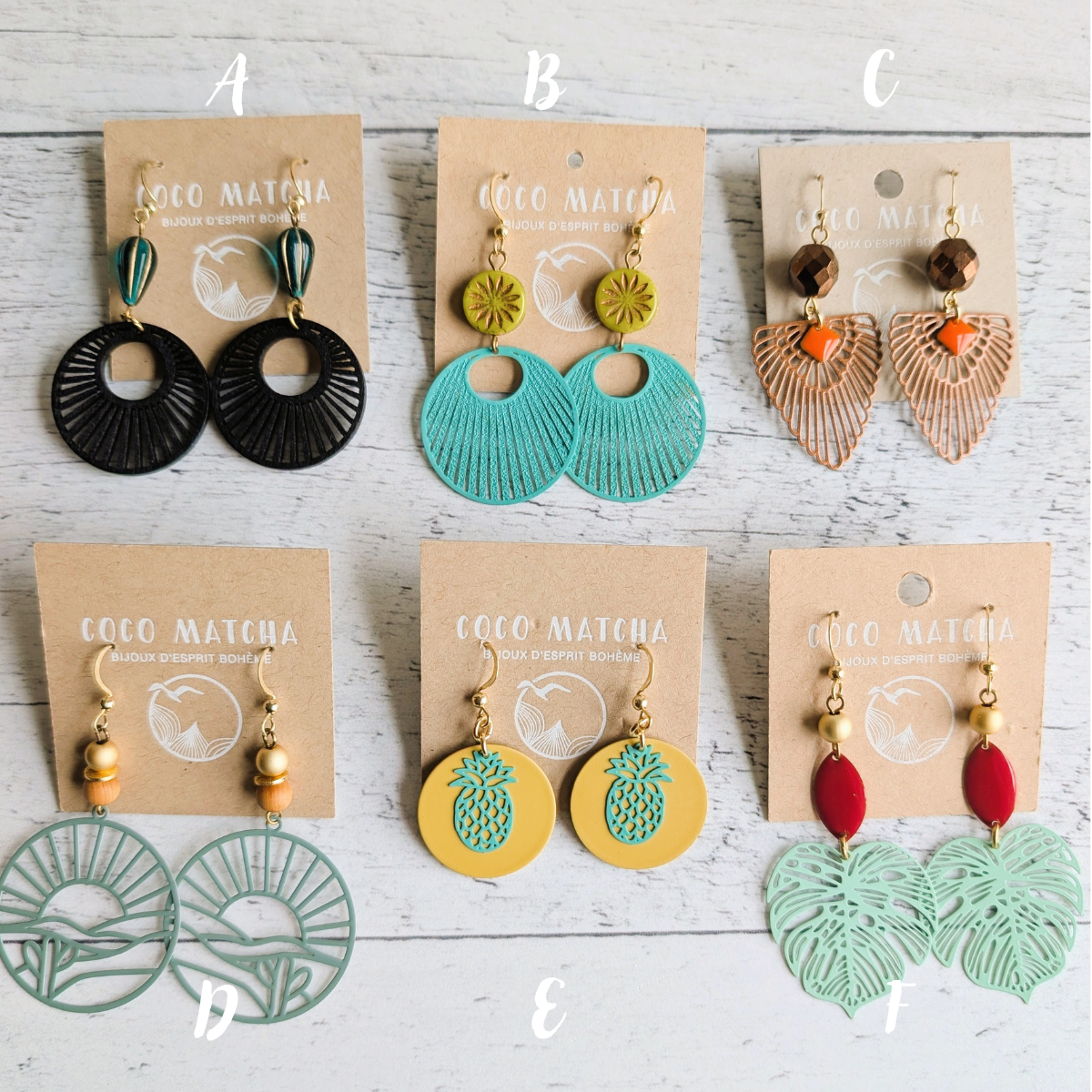 SOLDES - Boucles d'oreilles variées
