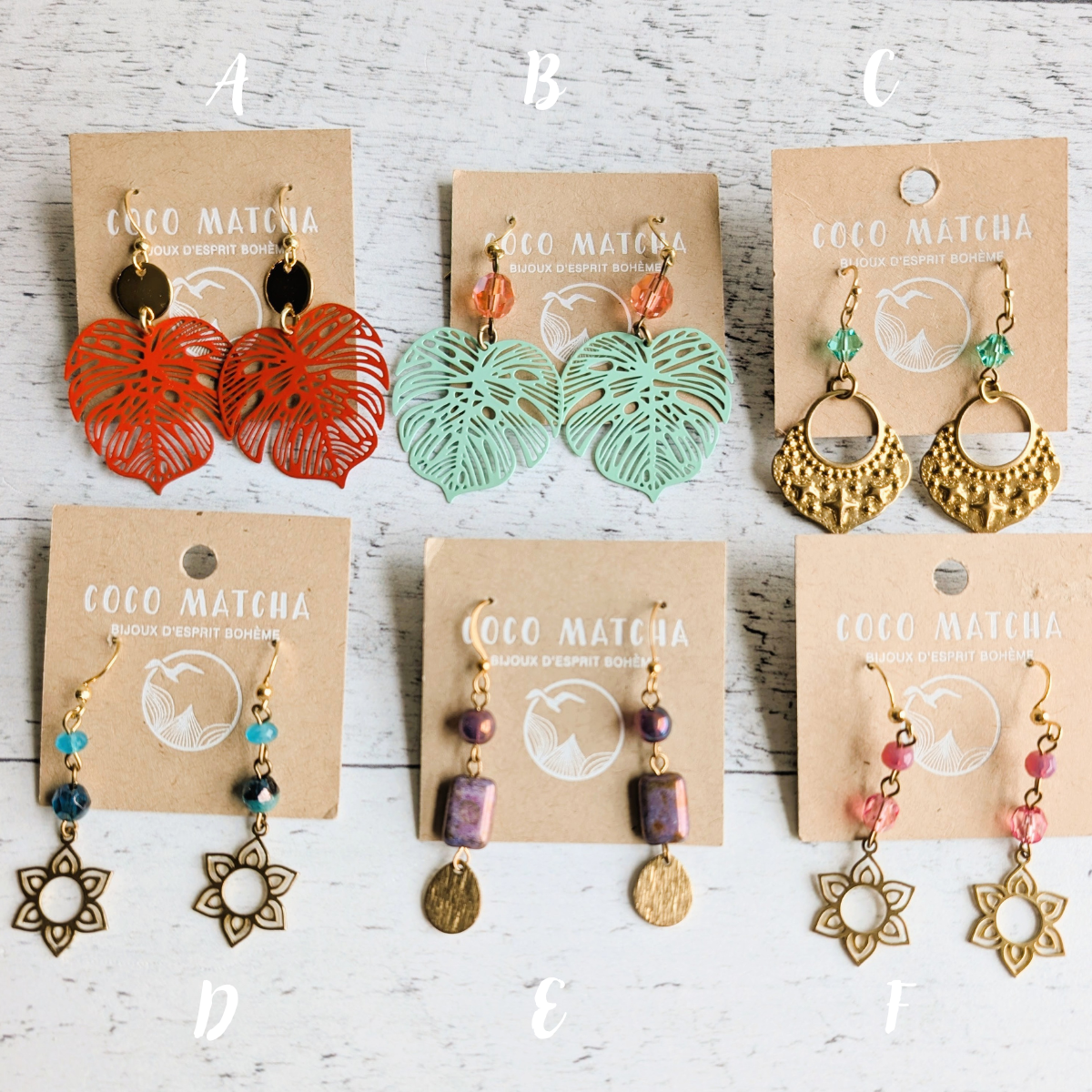 SOLDES - Boucles d'oreilles variées