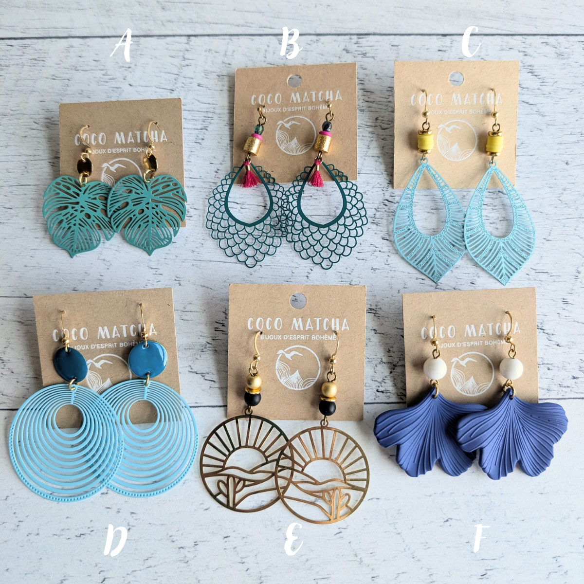 SOLDES - Boucles d'oreilles variées