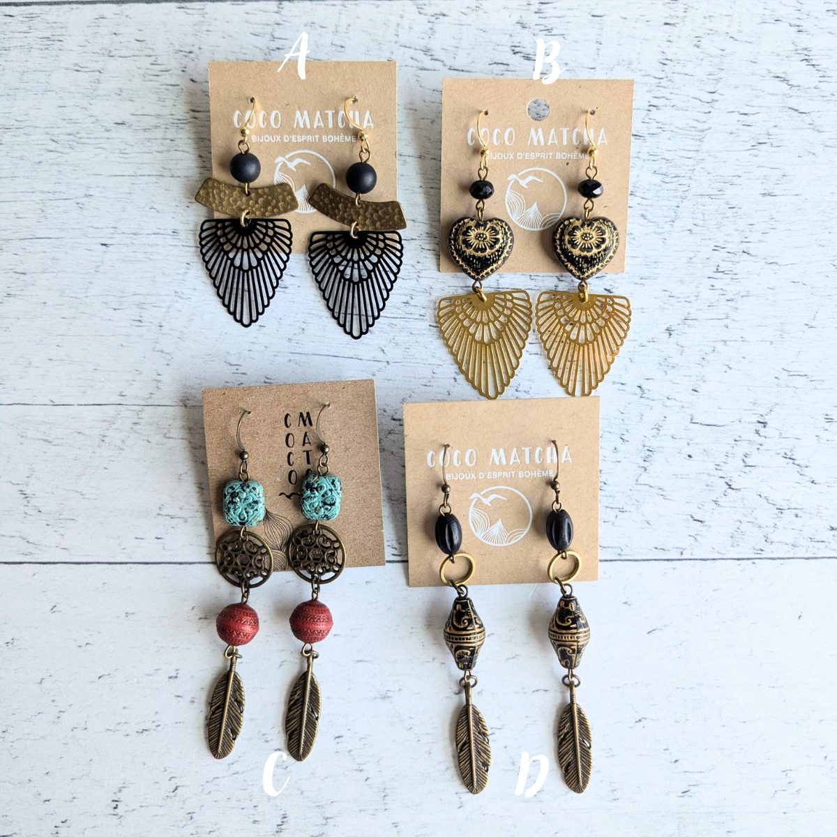 SOLDES - Boucles d'oreilles variées