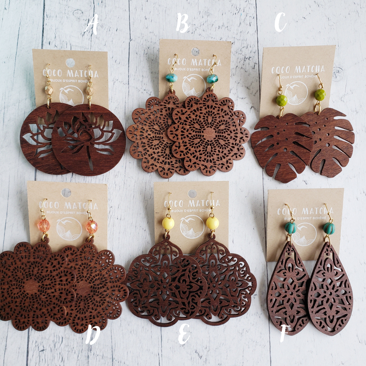 SOLDES - Boucles d'oreilles variées