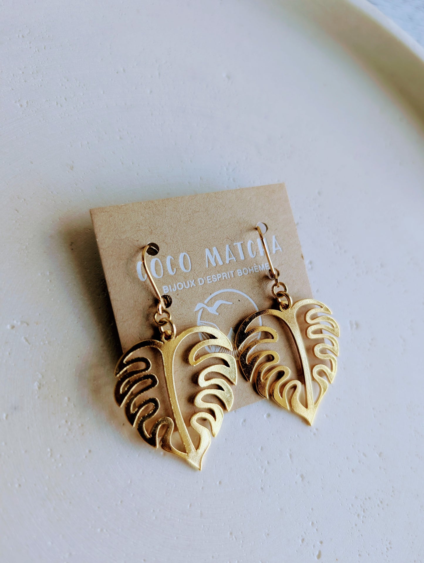 Boucles d'oreilles Jungle