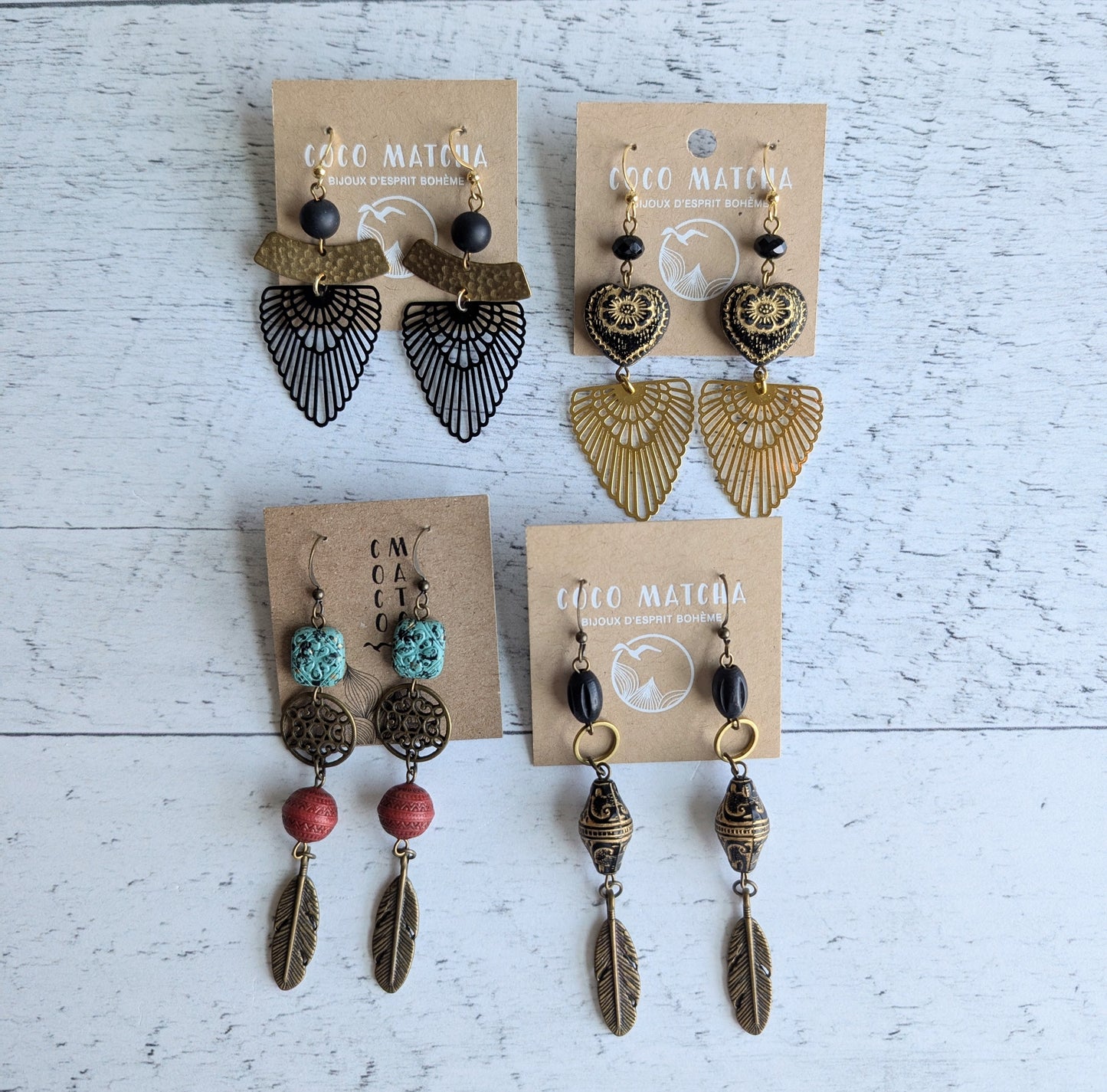SOLDES - Boucles d'oreilles variées