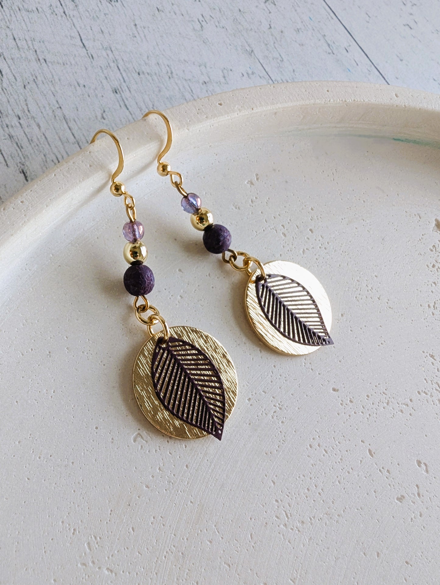 Boucles d'oreilles Natura - 2 variantes