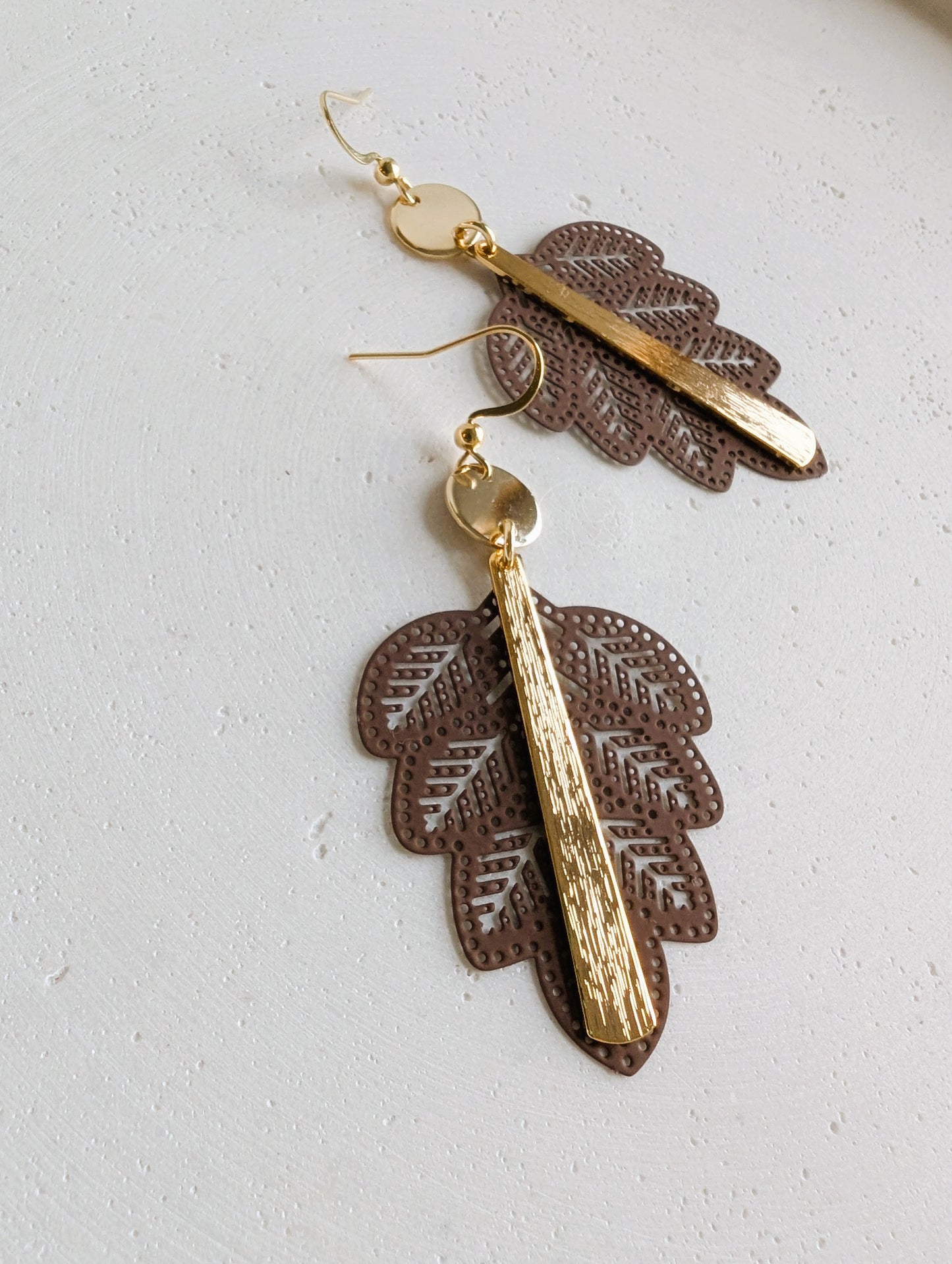 Boucles d'oreilles Automne - 6 variantes