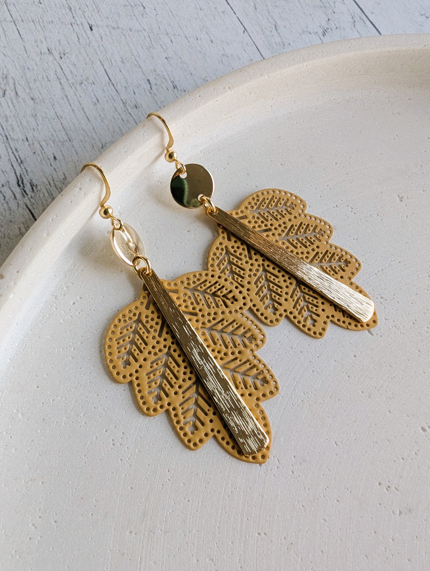 Boucles d'oreilles Automne - 6 variantes