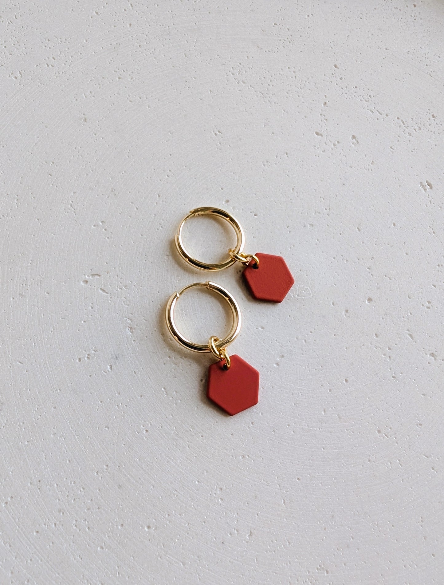 Boucles d'oreilles Alvéolia - 3 variantes