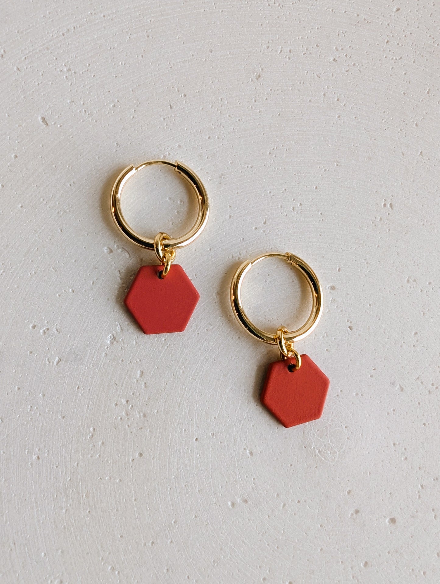 Boucles d'oreilles Alvéolia - 3 variantes