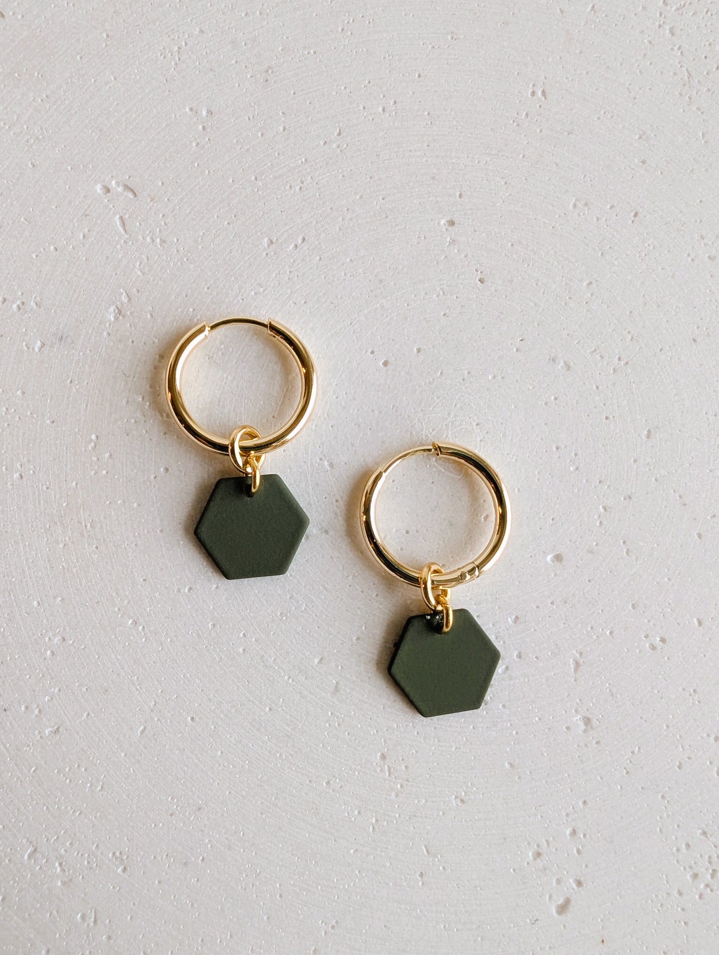 Boucles d'oreilles Alvéolia - 3 variantes