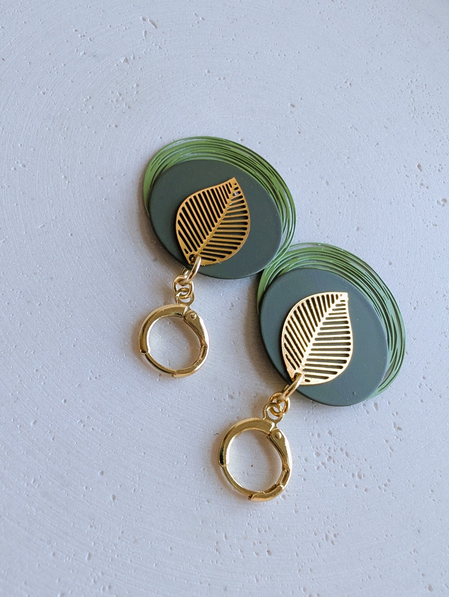 Boucles d'oreilles Flora