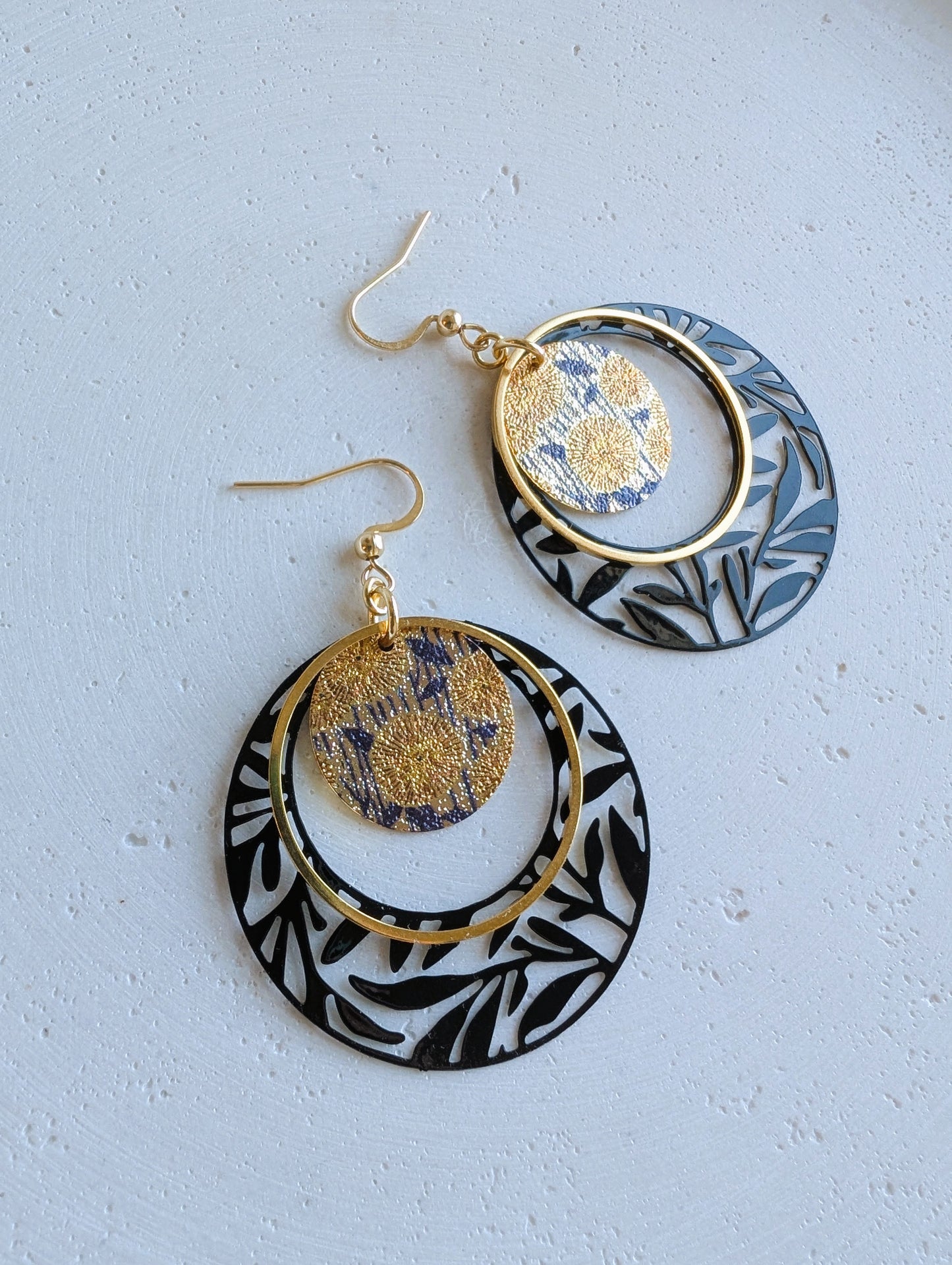 Boucles d'oreilles Poppies