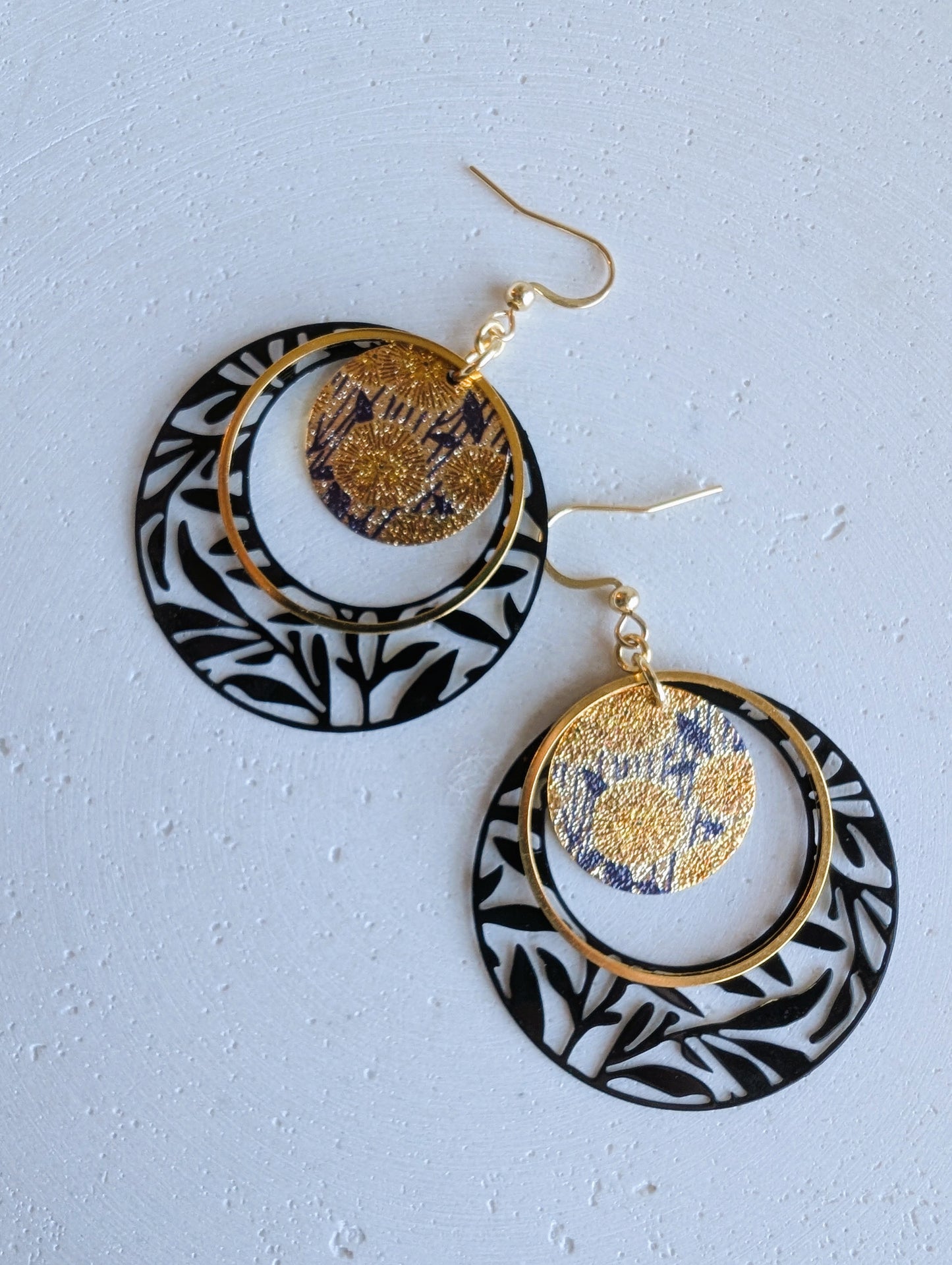 Boucles d'oreilles Poppies