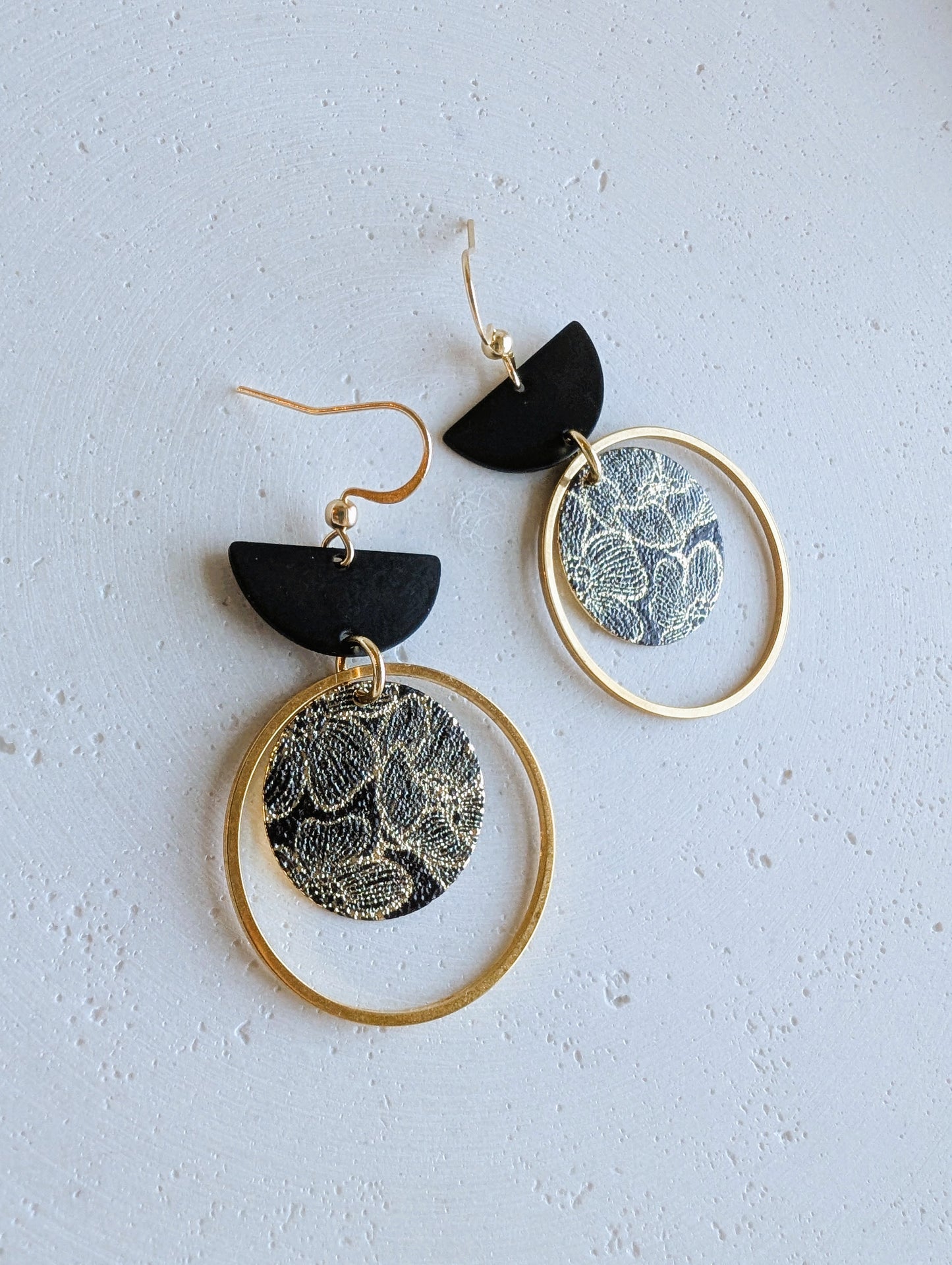 Boucles d'oreilles Peony