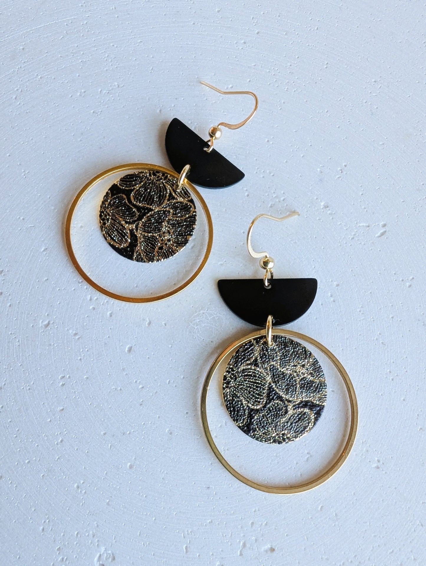 Boucles d'oreilles Peony