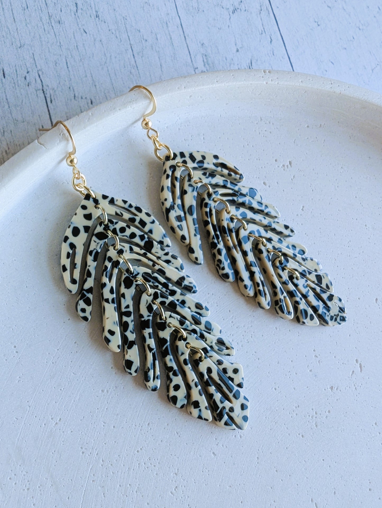 Boucles d'oreilles Dalmatien
