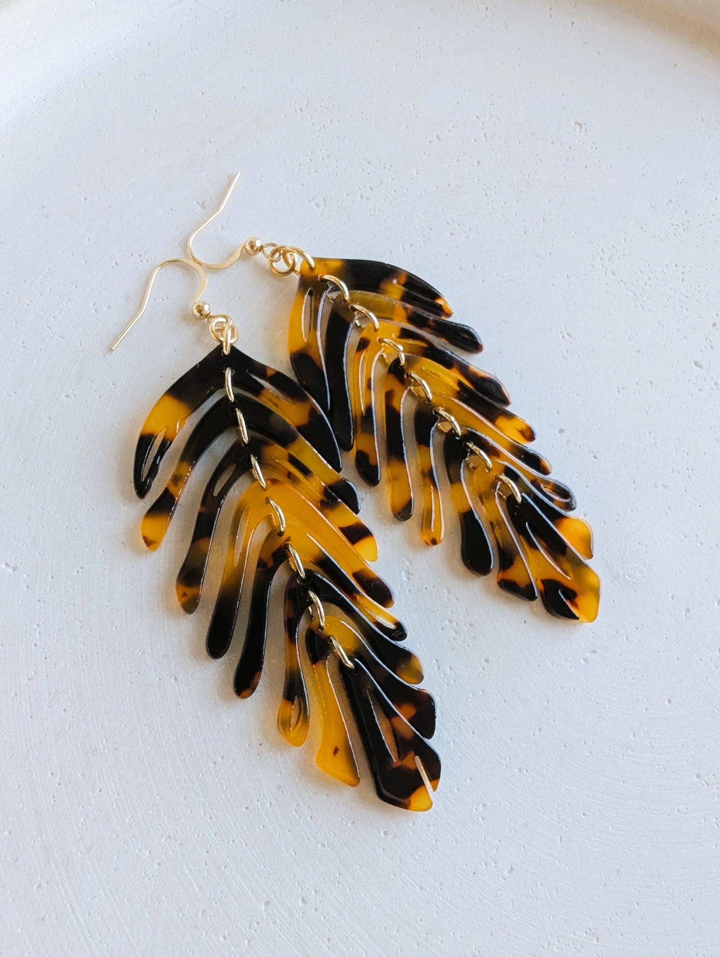 Boucles d'oreilles Tigre