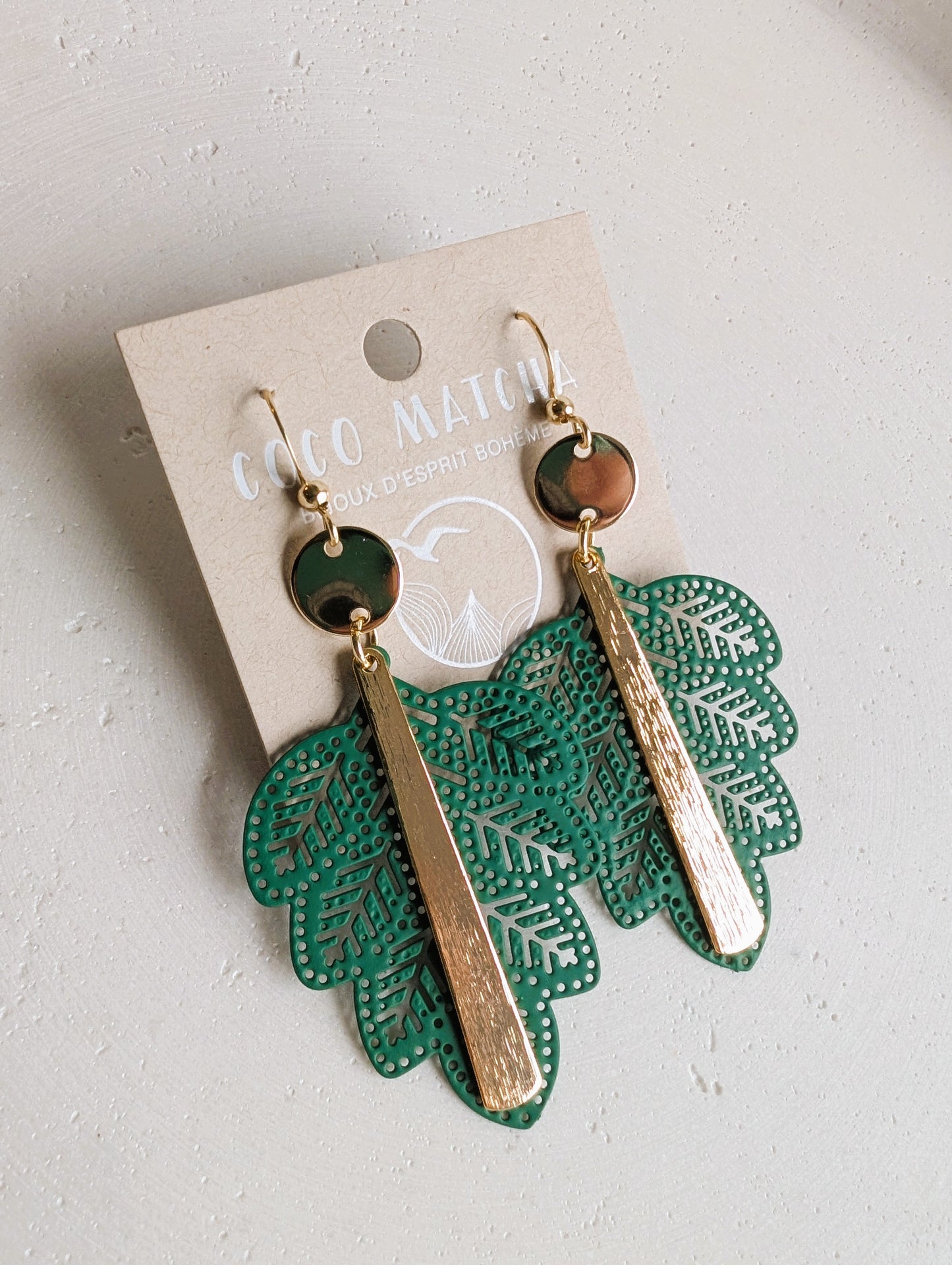 Boucles d'oreilles Automne - 6 variantes