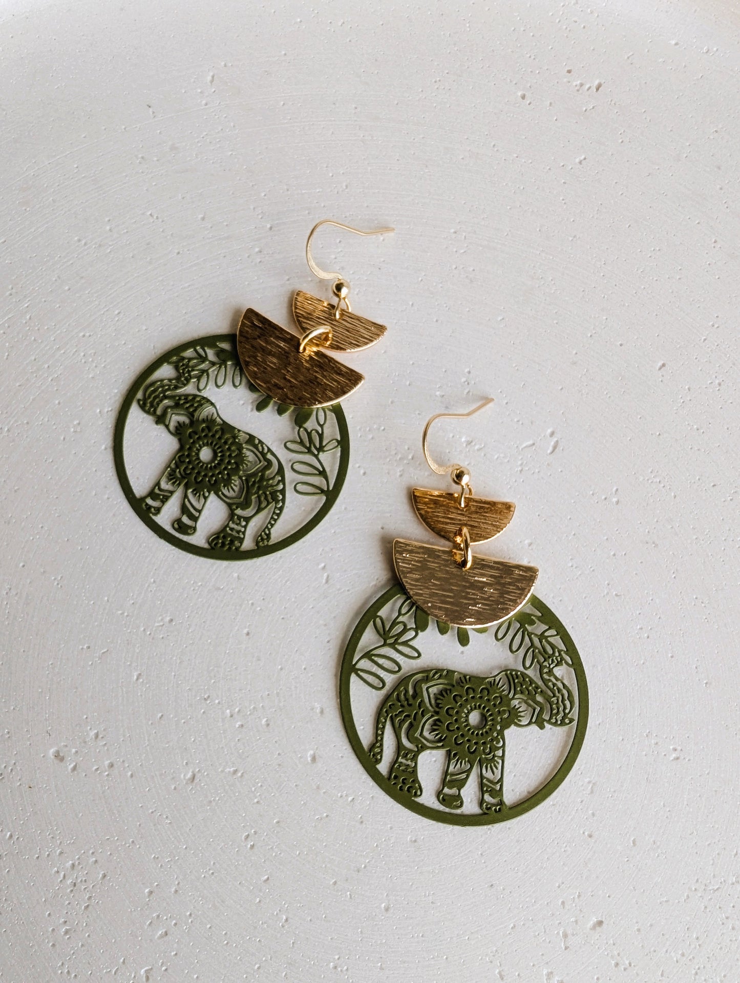 Boucles d'oreilles Sagesse - 2 variantes