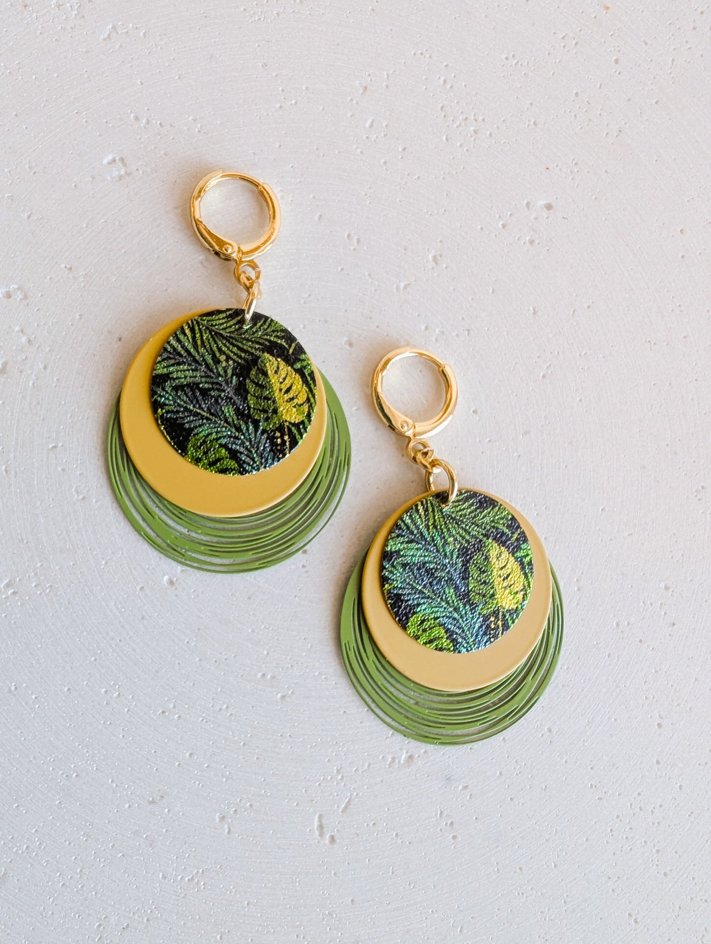 Boucles d'oreilles Amazonia