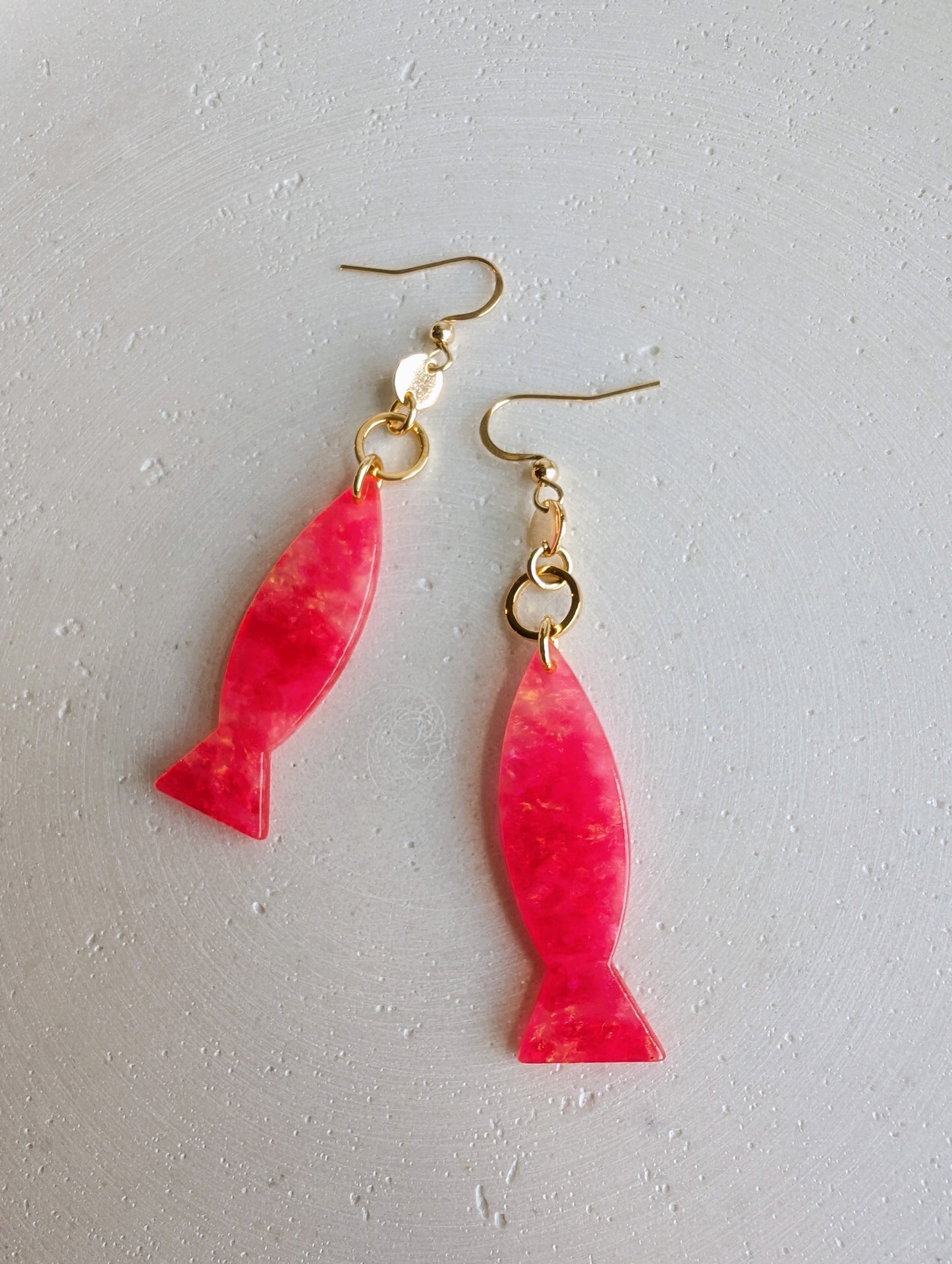 Boucles d'oreilles Sardine