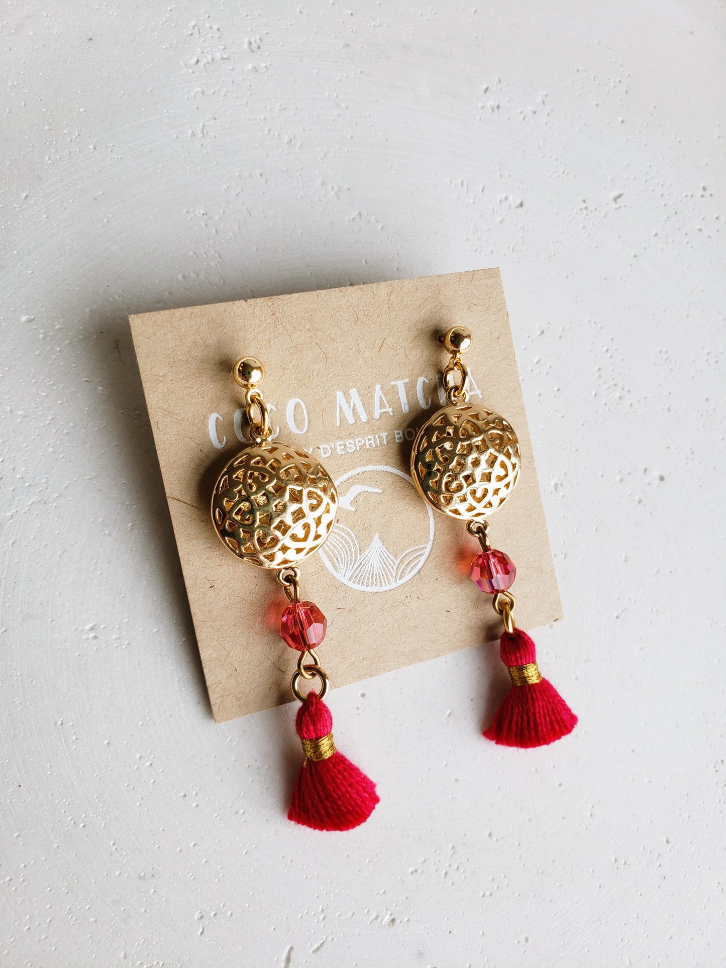 Boucles d'oreilles Merzouga