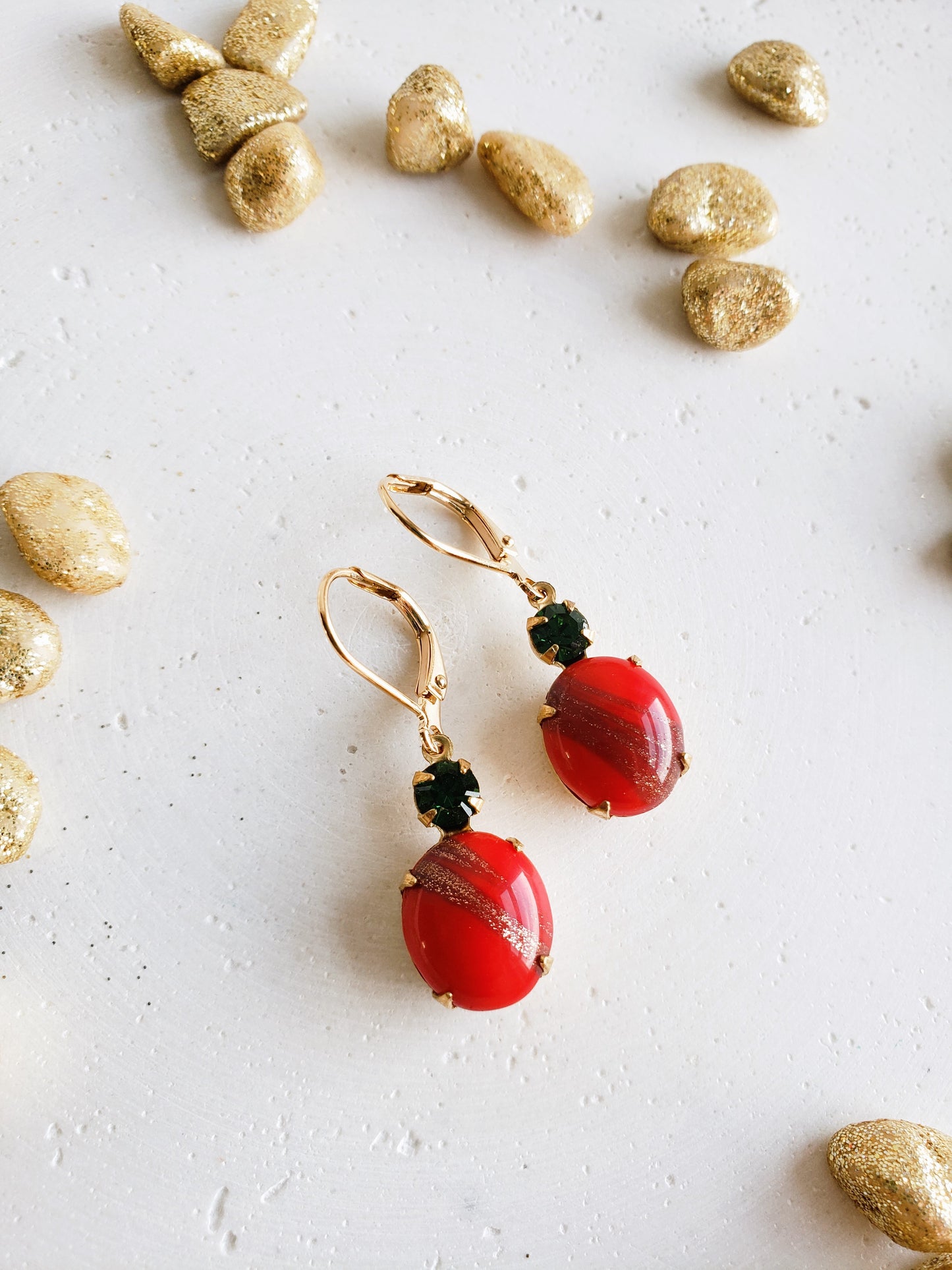 Boucles d'oreilles Noël