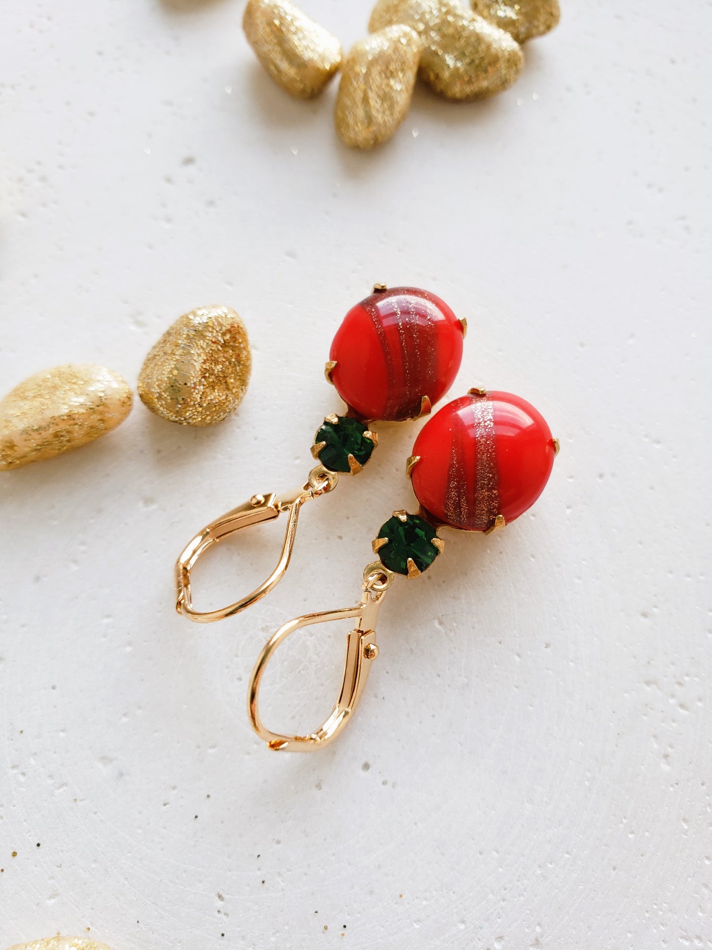 Boucles d'oreilles Noël