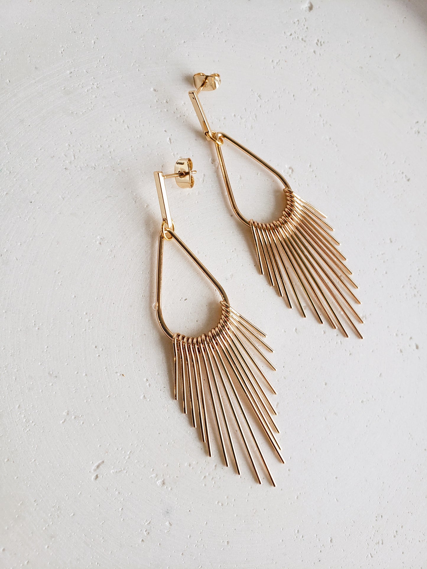 Boucles d'oreilles Soleil