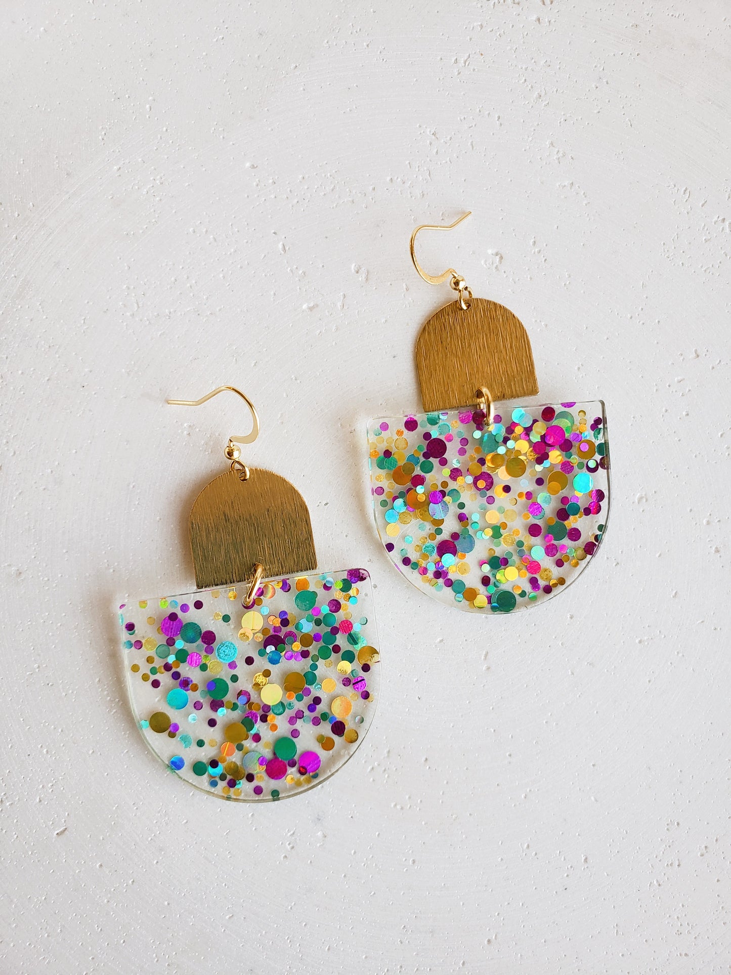 Boucles d'oreilles Confetti