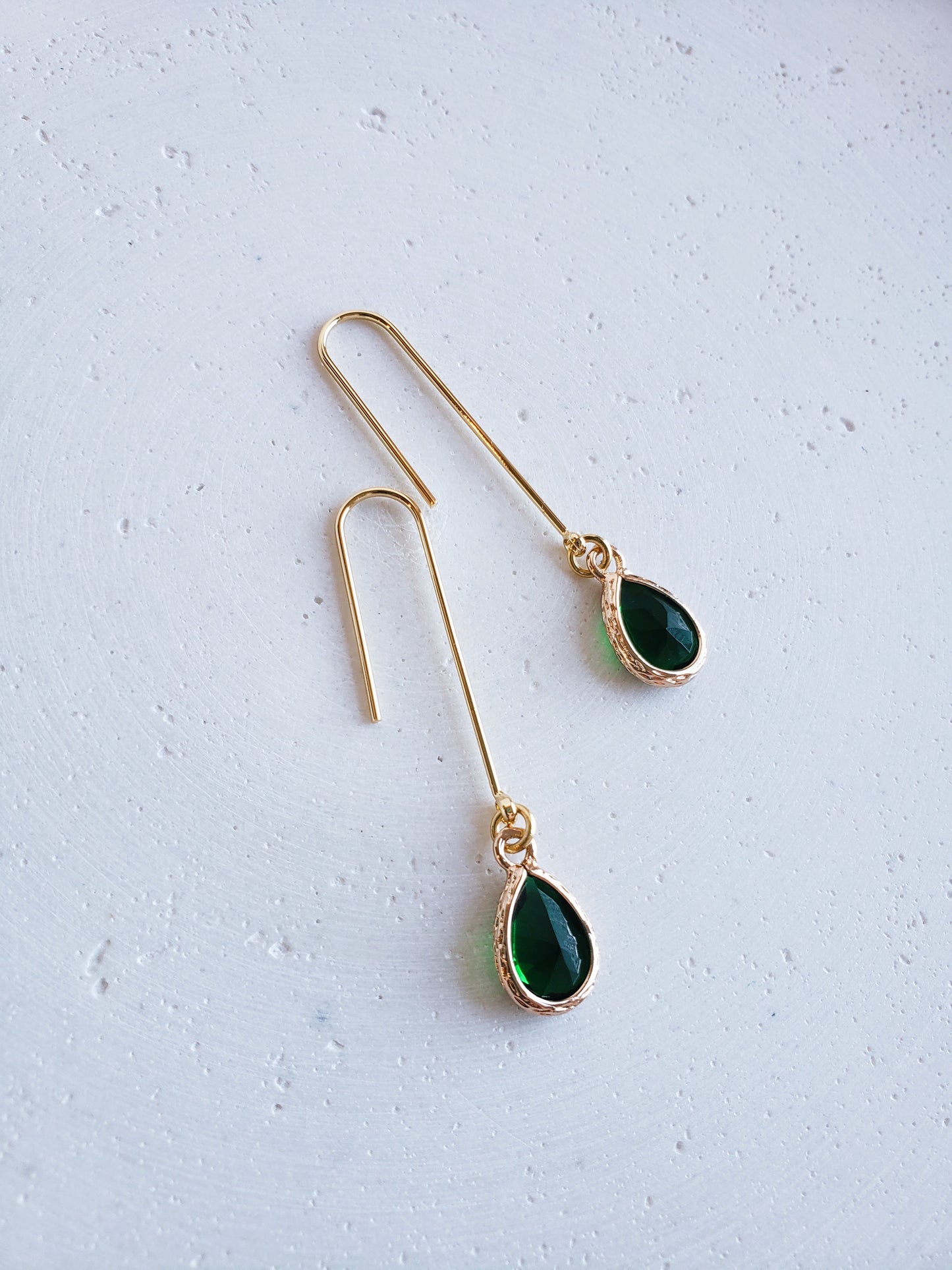 Boucles d'oreilles Chlorophylle