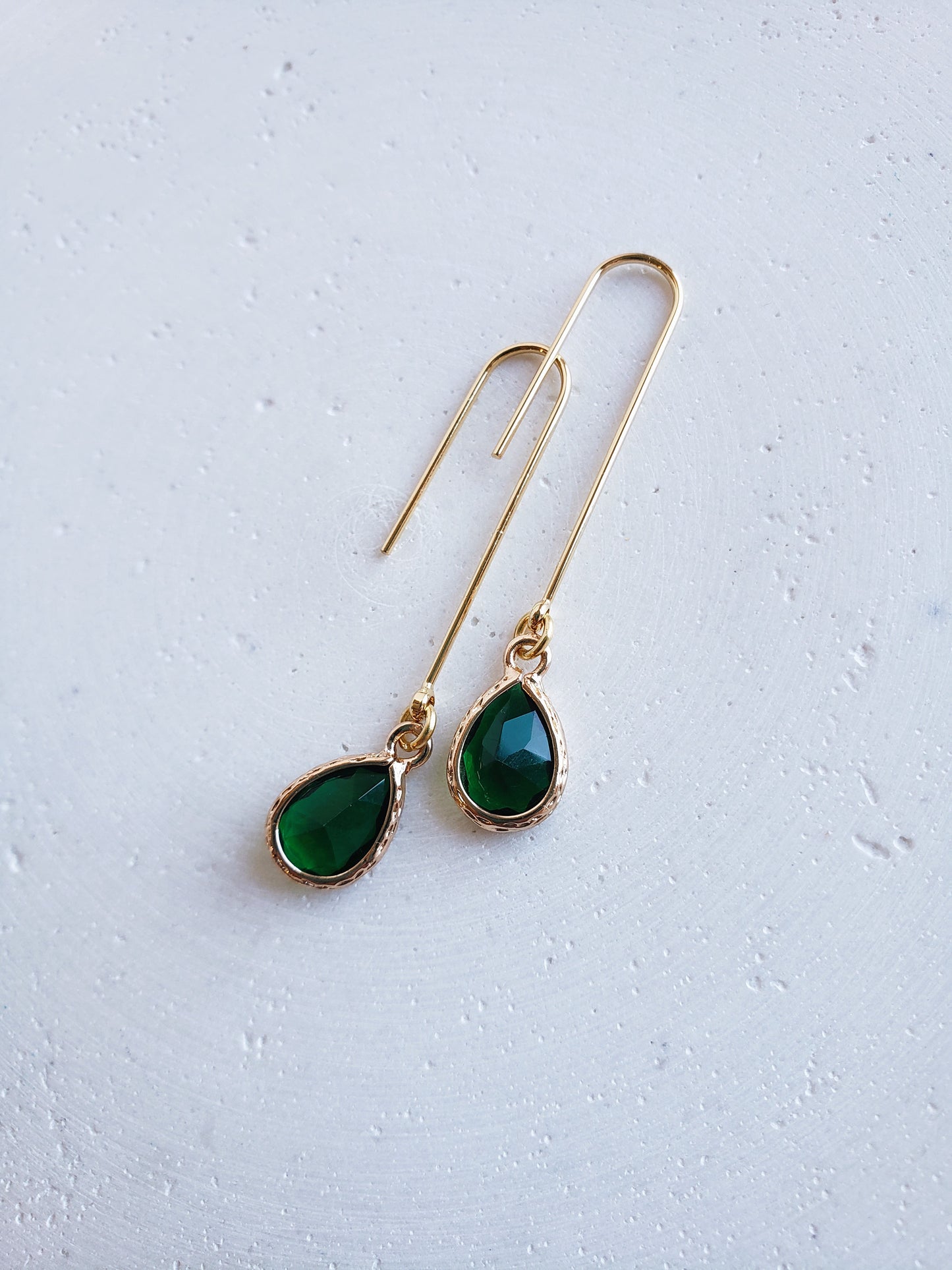 Boucles d'oreilles Chlorophylle